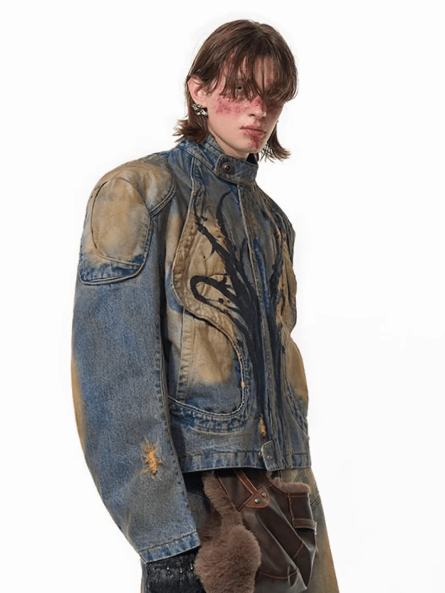 [STARTEXCEEDEND] denim jacket + bottoms T0181