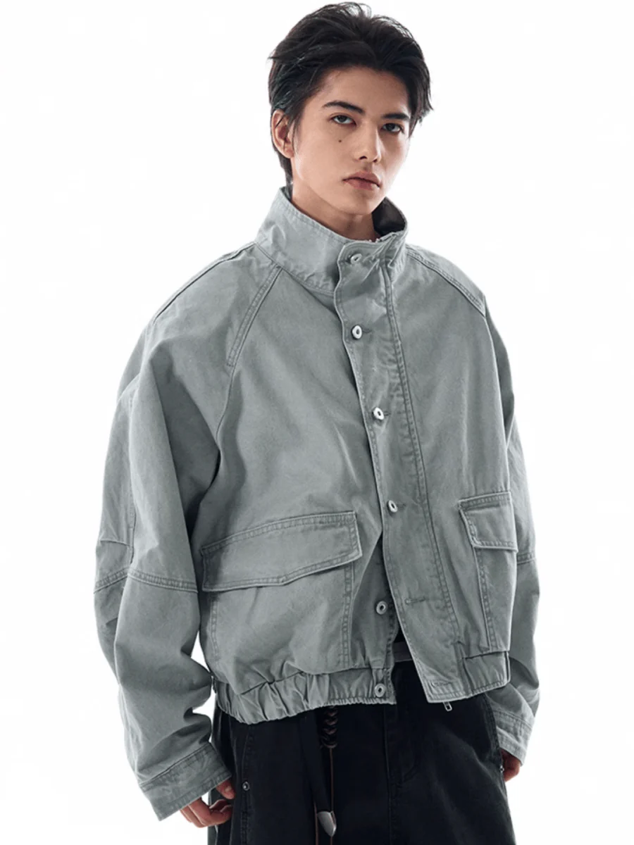 [MADWITCH] large pockets jacket T0179