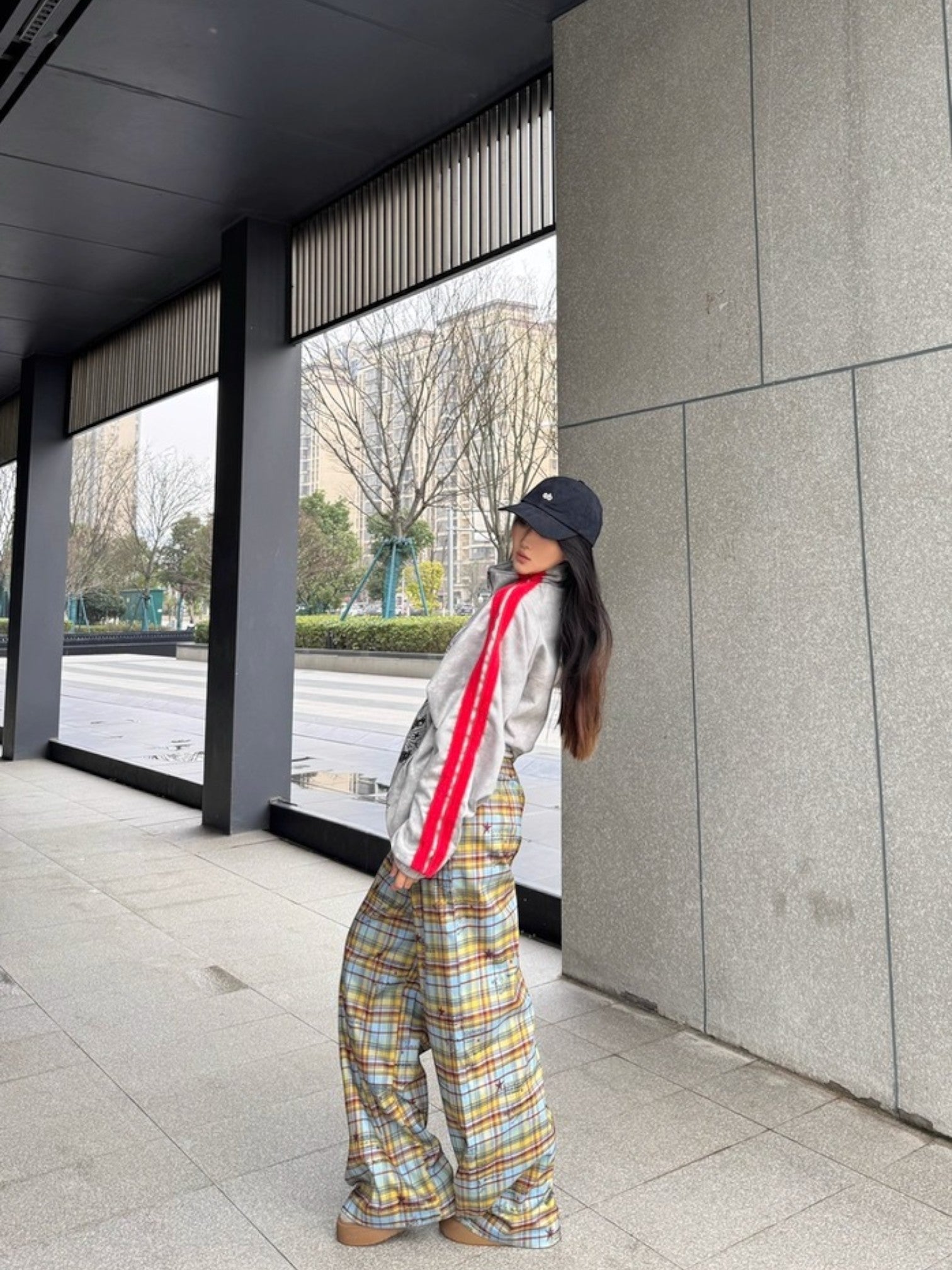 [BLACKBB] COLORBLOCK STREET JACKET S0162