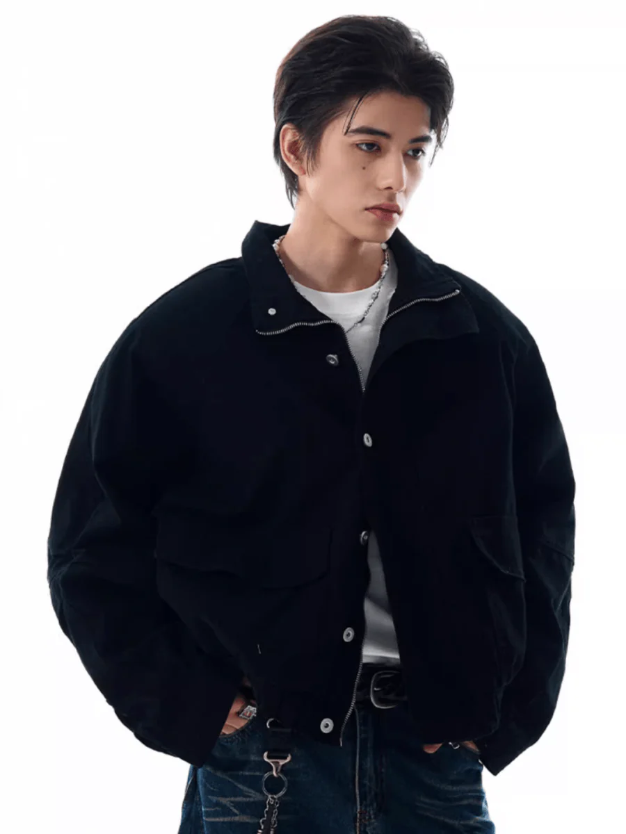 [MADWITCH] large pockets jacket T0179