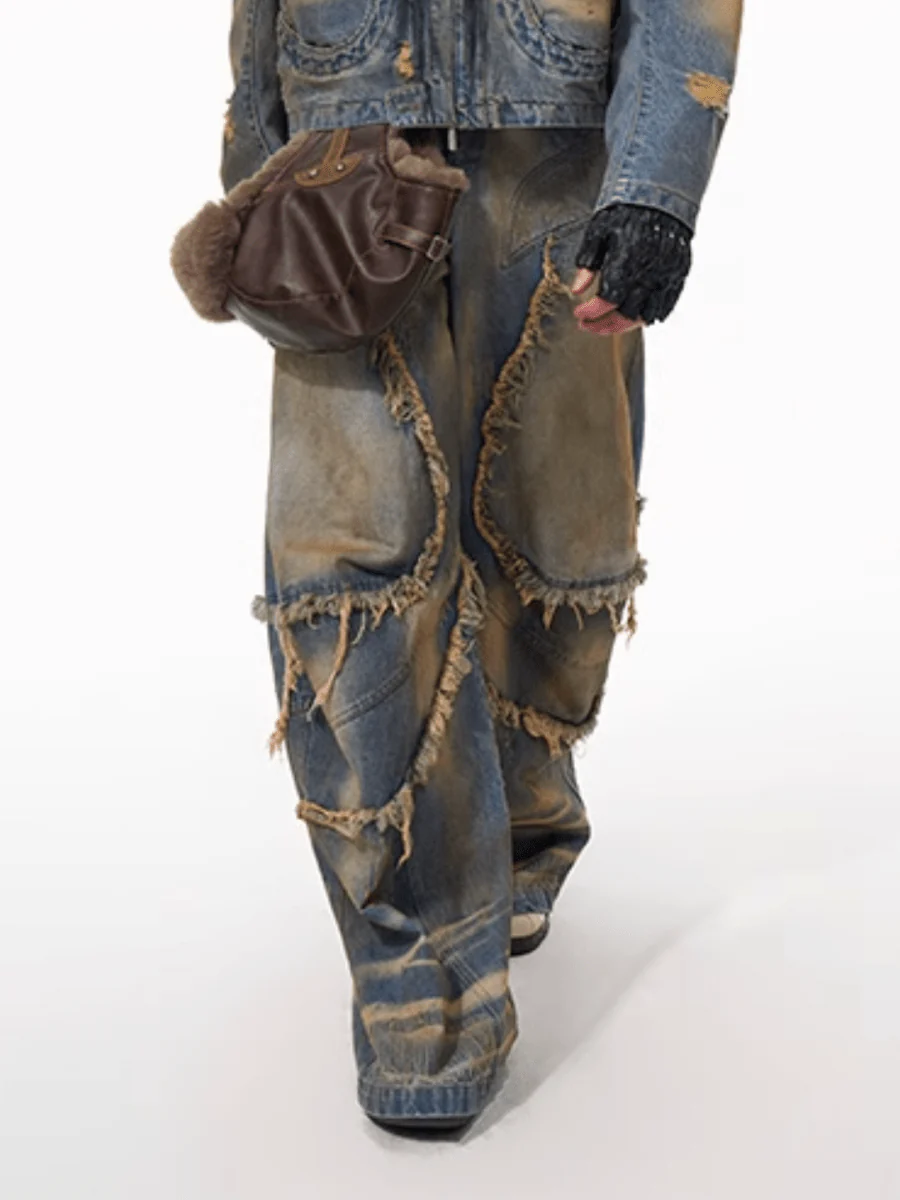 [STARTEXCEEDEND] denim jacket + bottoms T0181