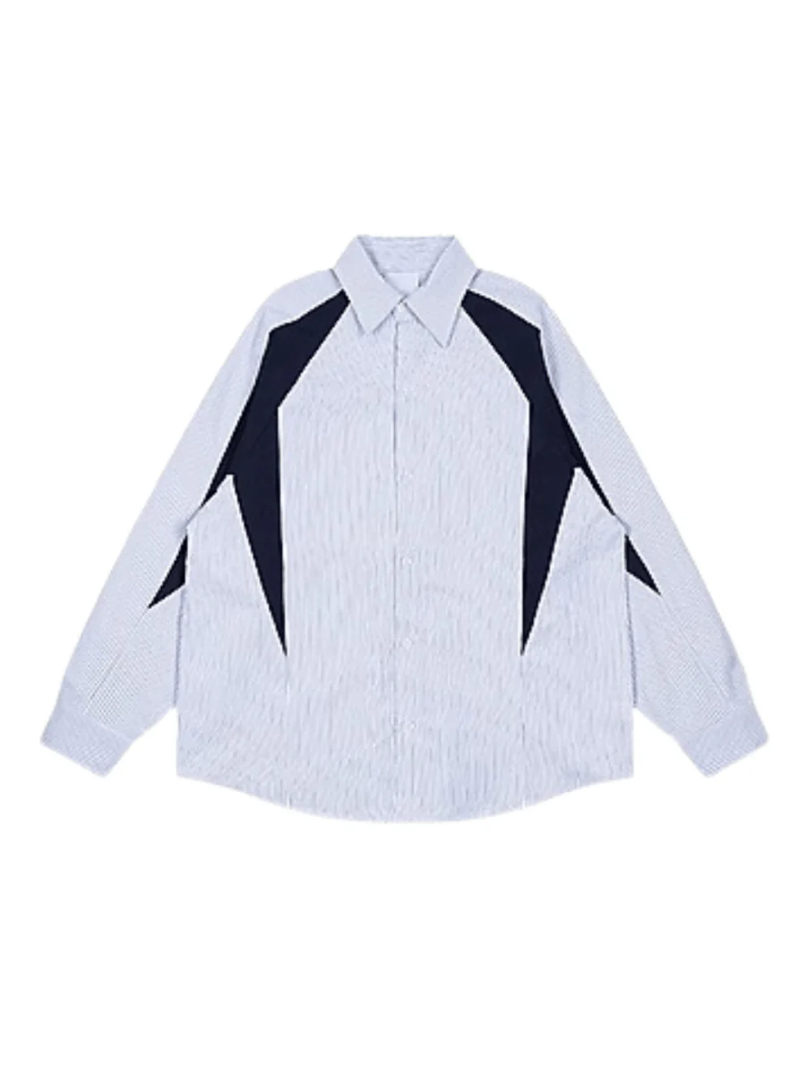 [TREND ST] striped shirt J0141