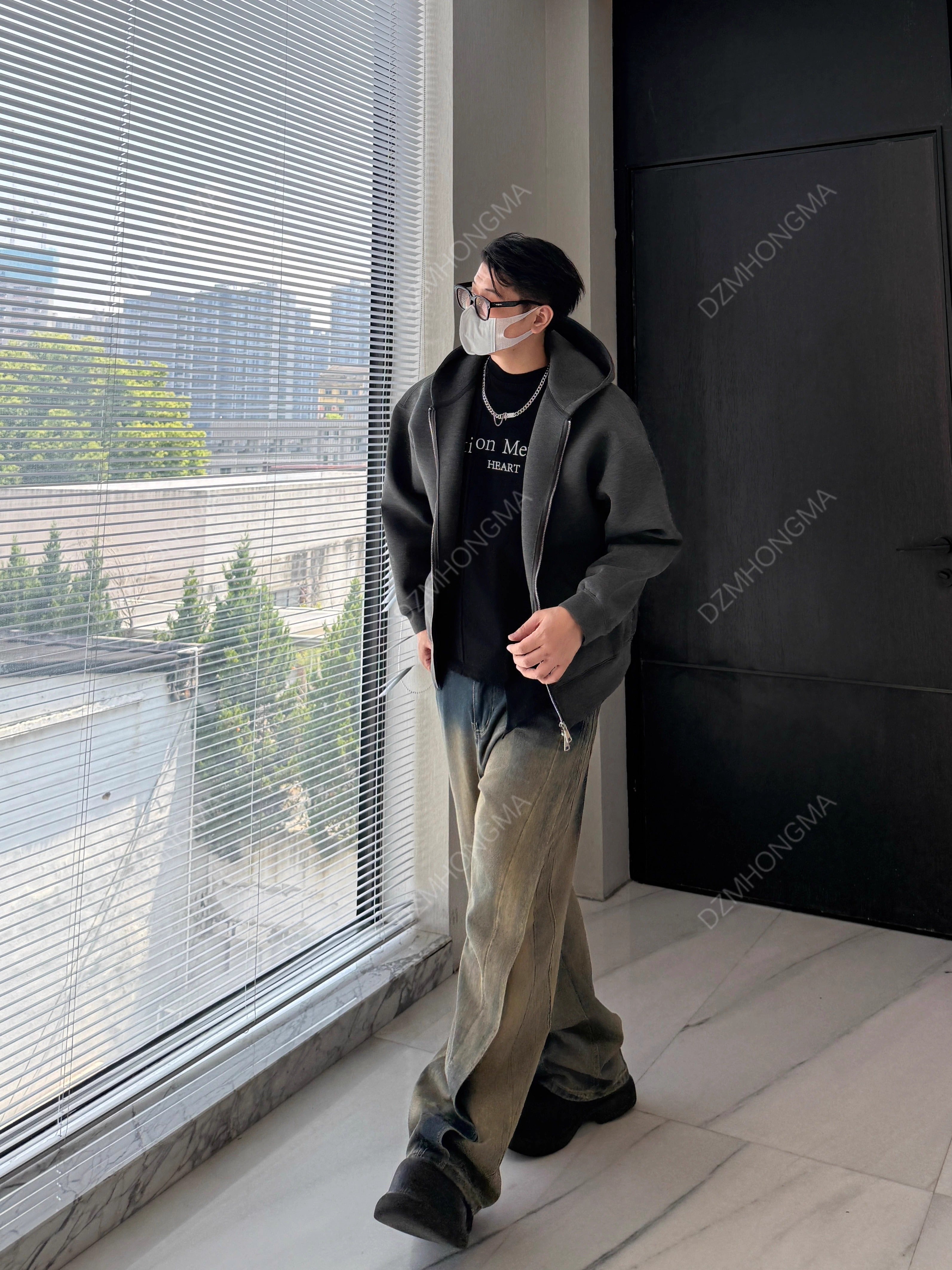 [DAZHONGMA] CLEANFIT HEAVY ZIP HOODIE T0130