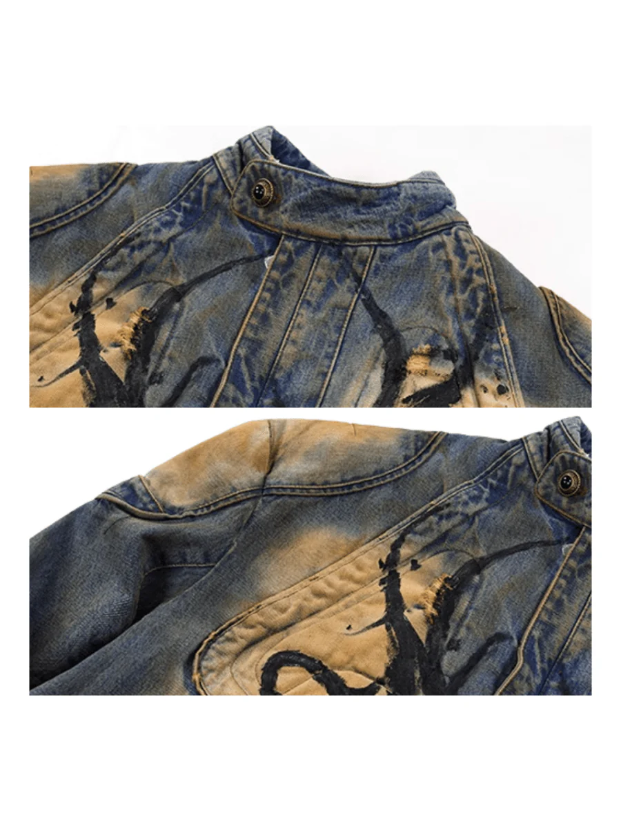 [STARTEXCEEDEND] denim jacket + bottoms T0181