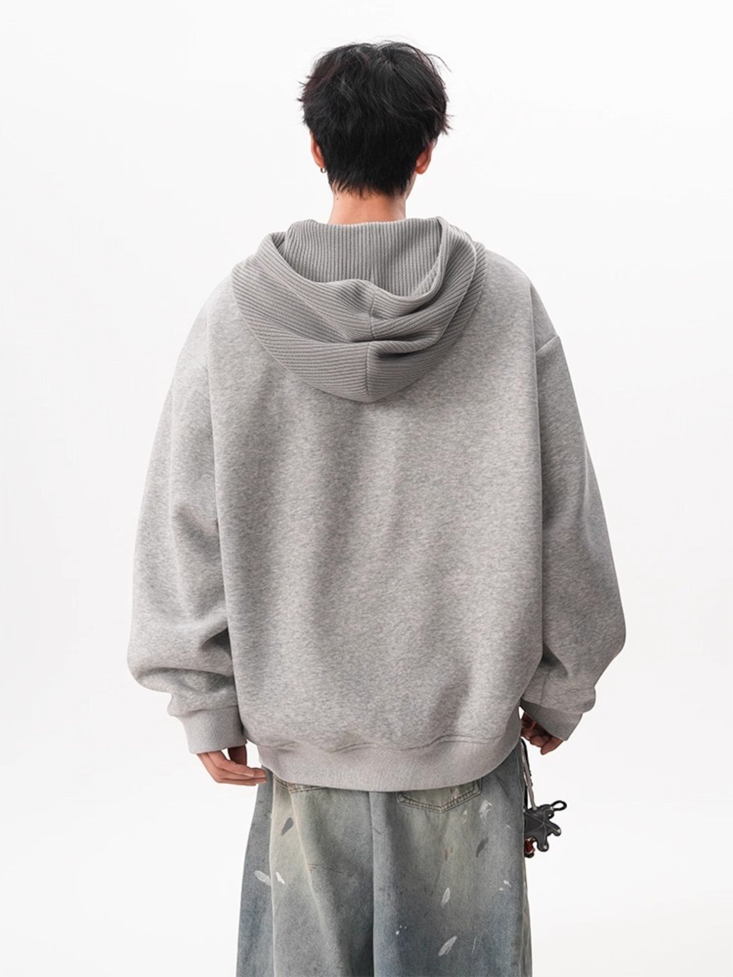 HEAVY KNIT HOODIE S0073