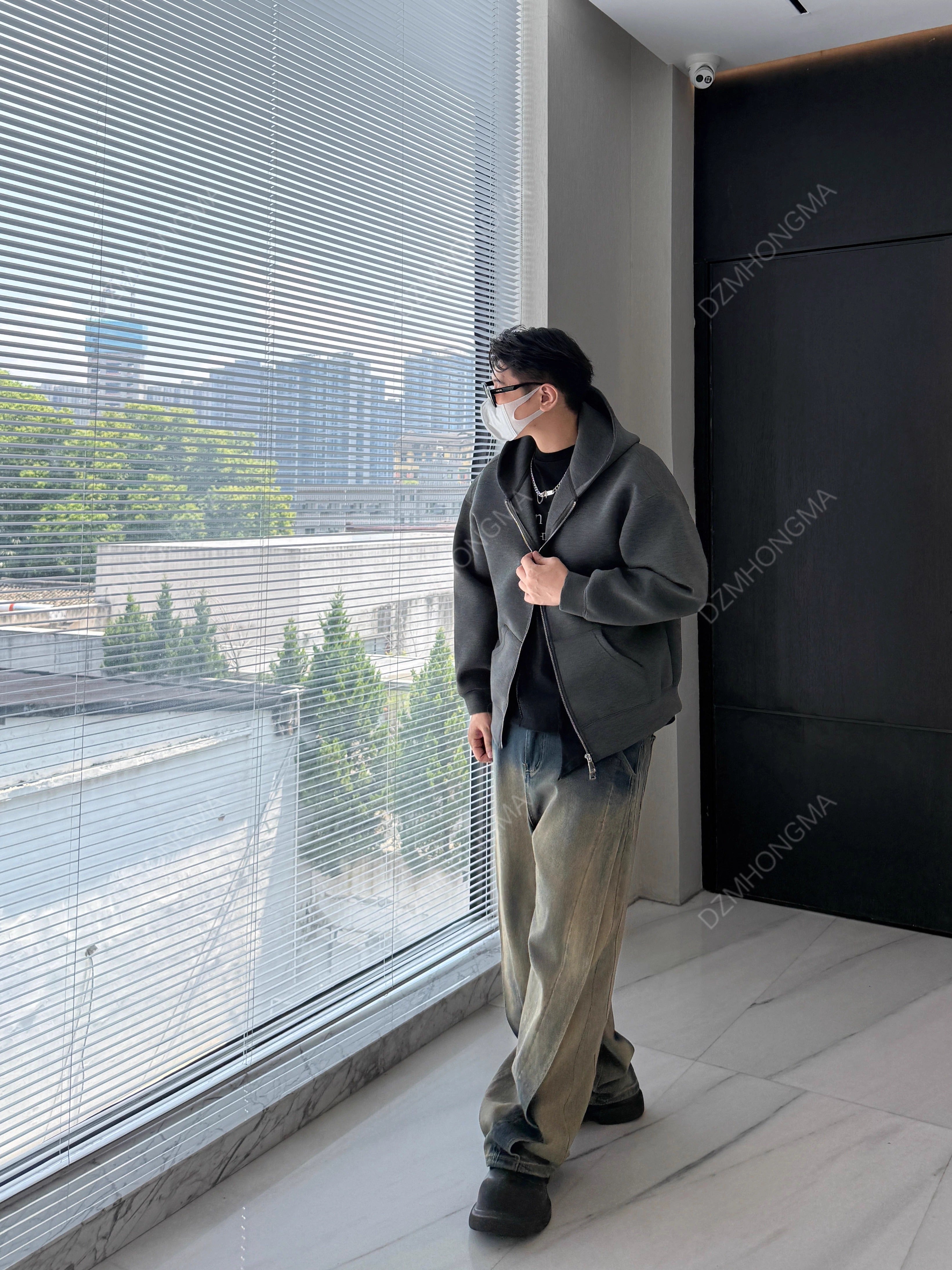 [DAZHONGMA] CLEANFIT HEAVY ZIP HOODIE T0130