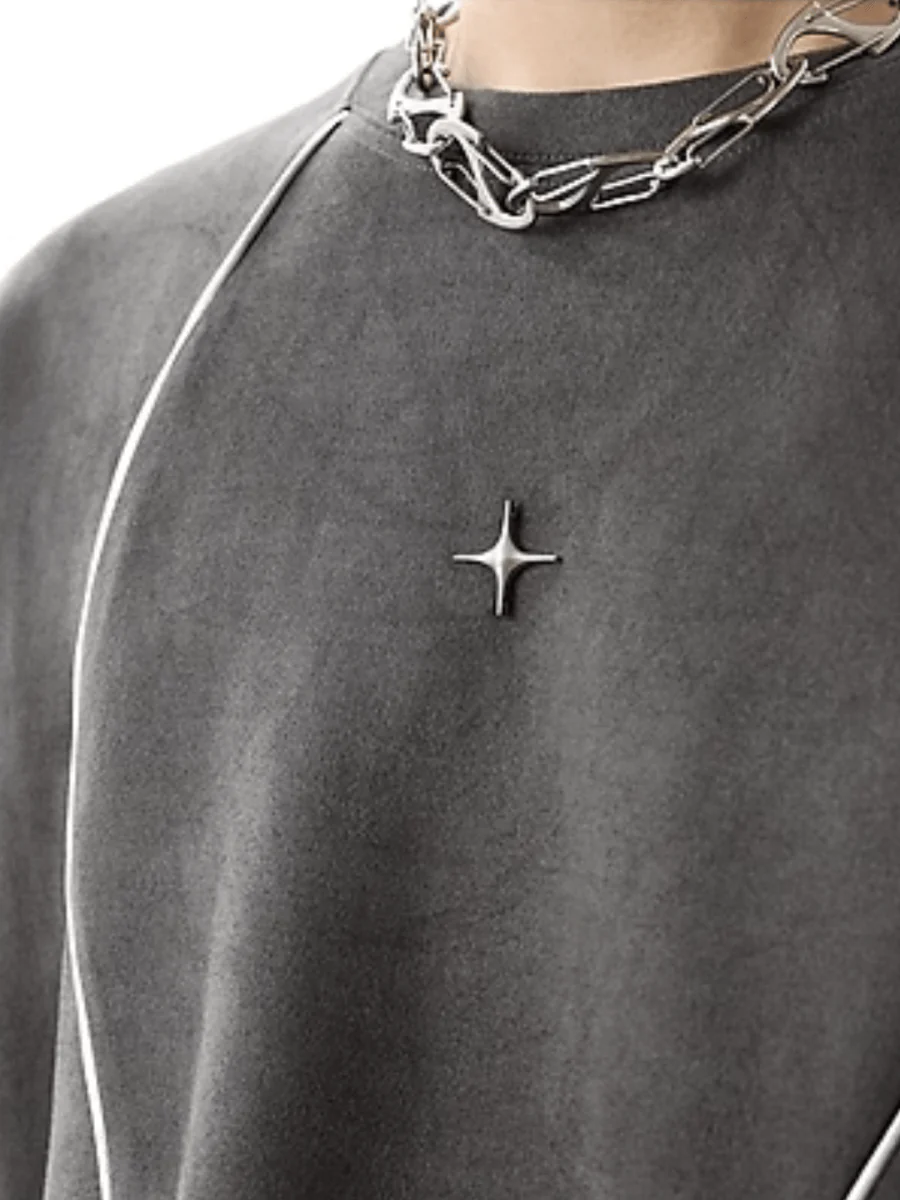 [TREND ST] round neck sweater S0200