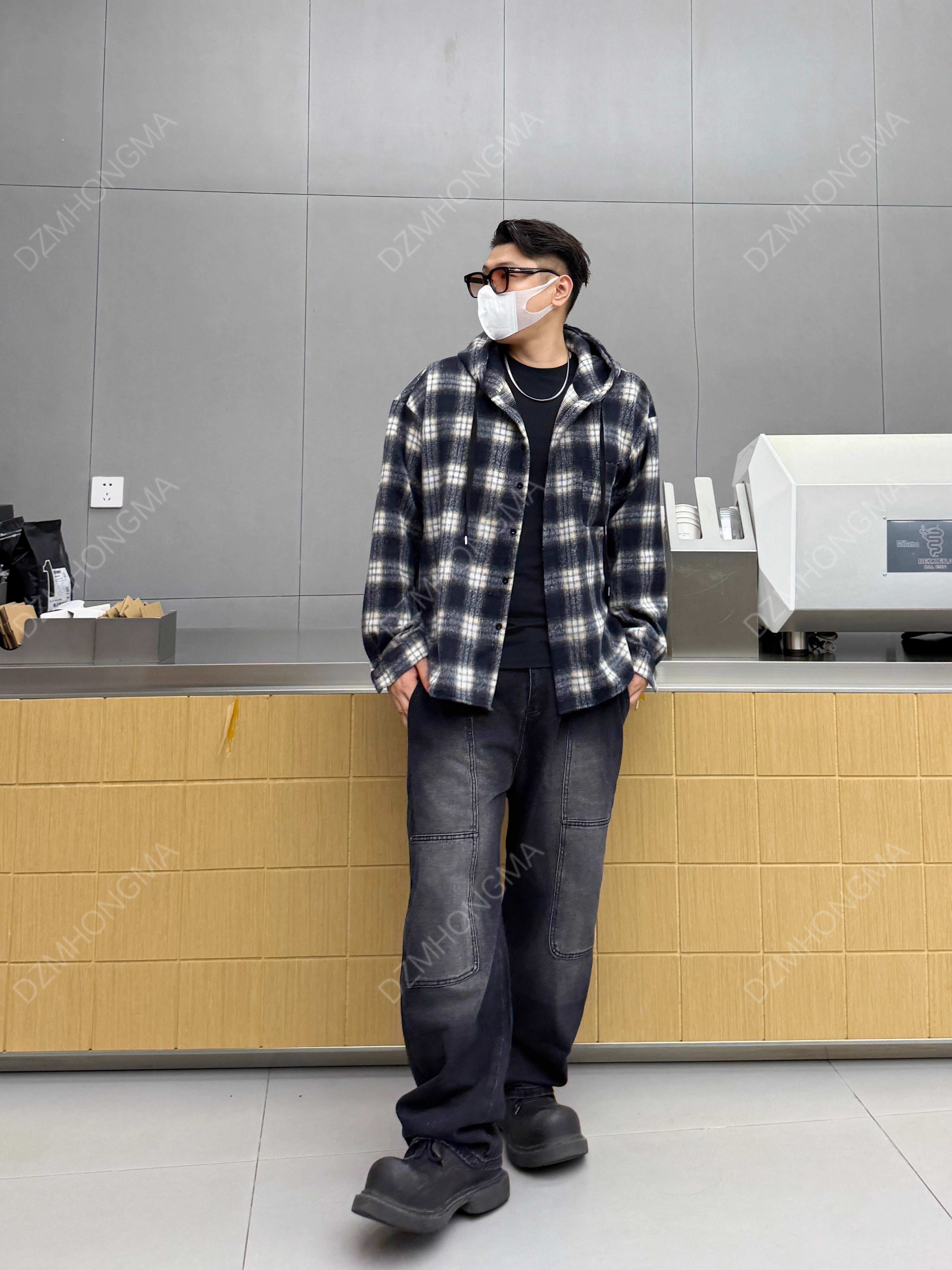 [DAZHONGMA] VINTAGE RIVETED WORK JEANS B0314