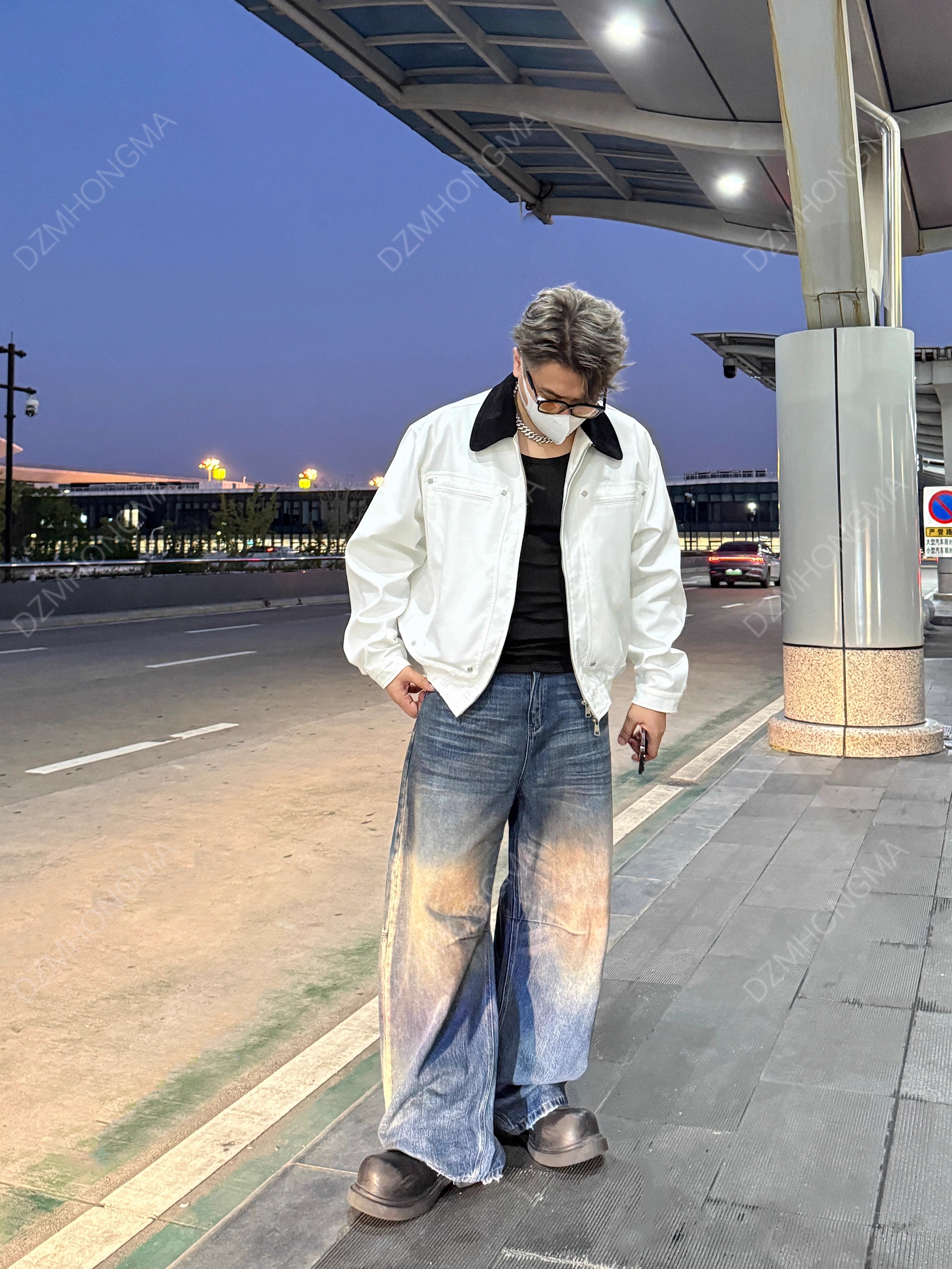 [DAZHONGMA] CLEANFIT OLD-MONEY COLLARED JACKET T0132