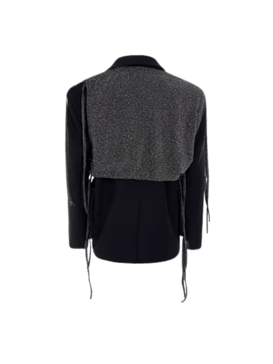 [STARTEXCEEDEND] two-piece layered suit jacket R033