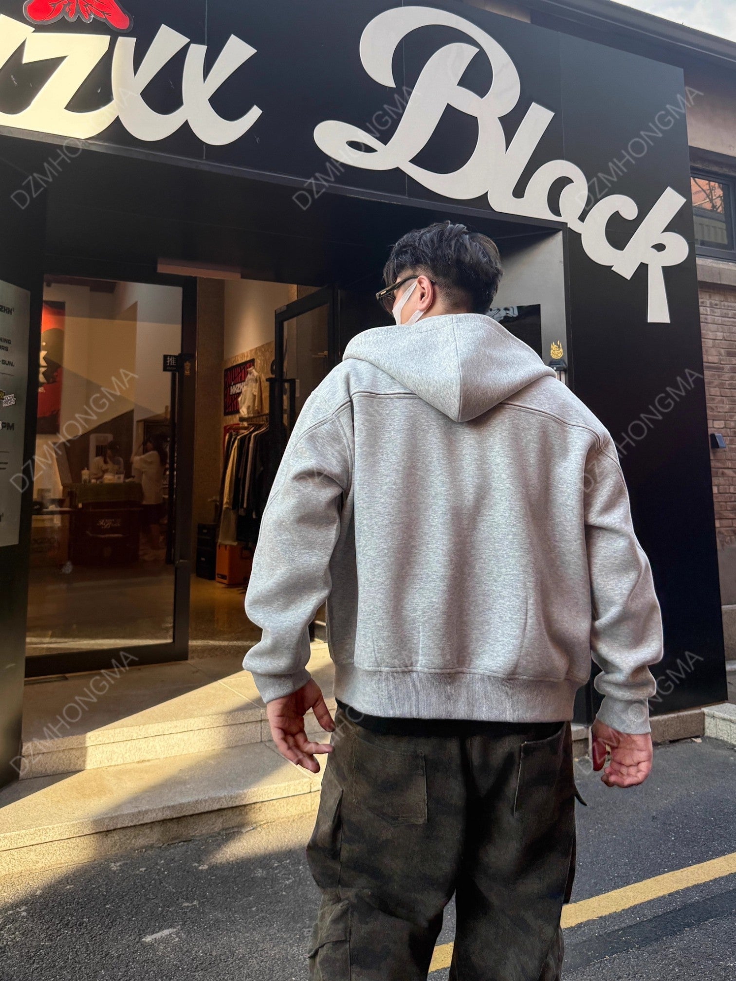 CAMO CARGO UTILITY TROUSERS B0183