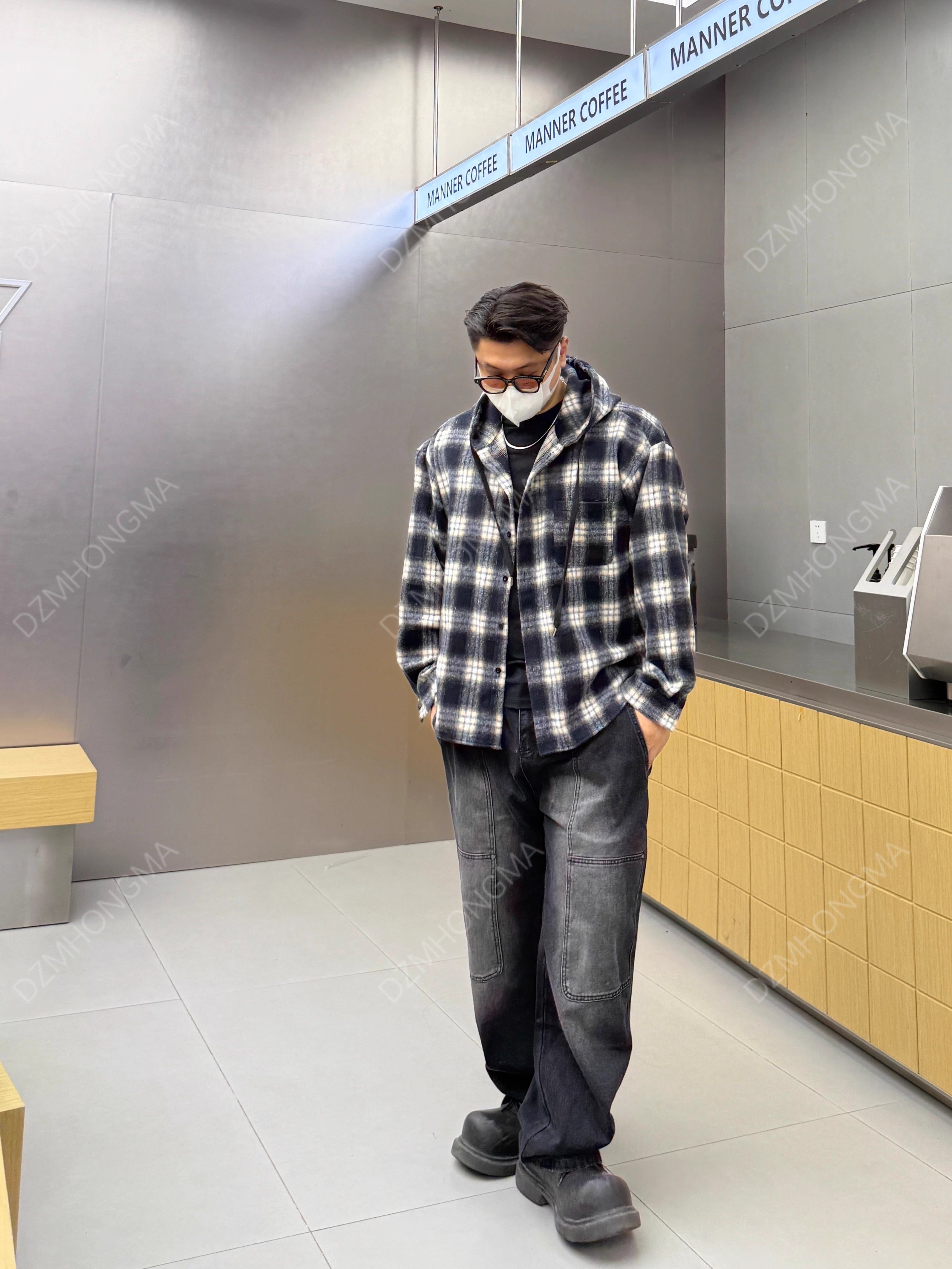 [DAZHONGMA] VINTAGE RIVETED WORK JEANS B0314