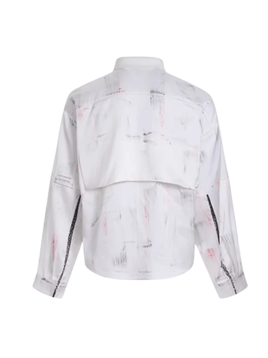 [STARTEXCEEDEND] Skeleton printing LOGO Jacket + Bottoms S0161