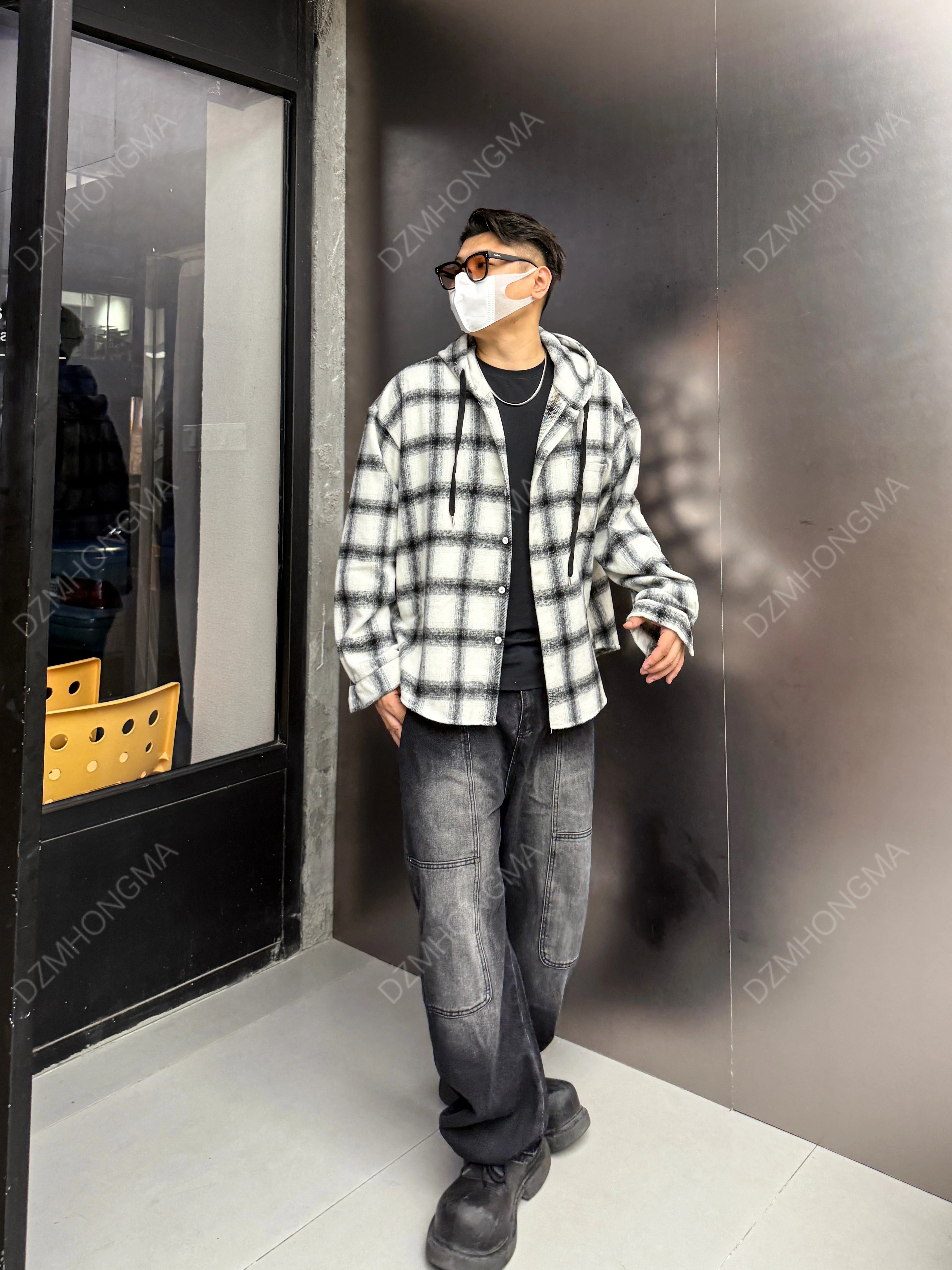 [DAZHONGMA] VINTAGE RIVETED WORK JEANS B0314