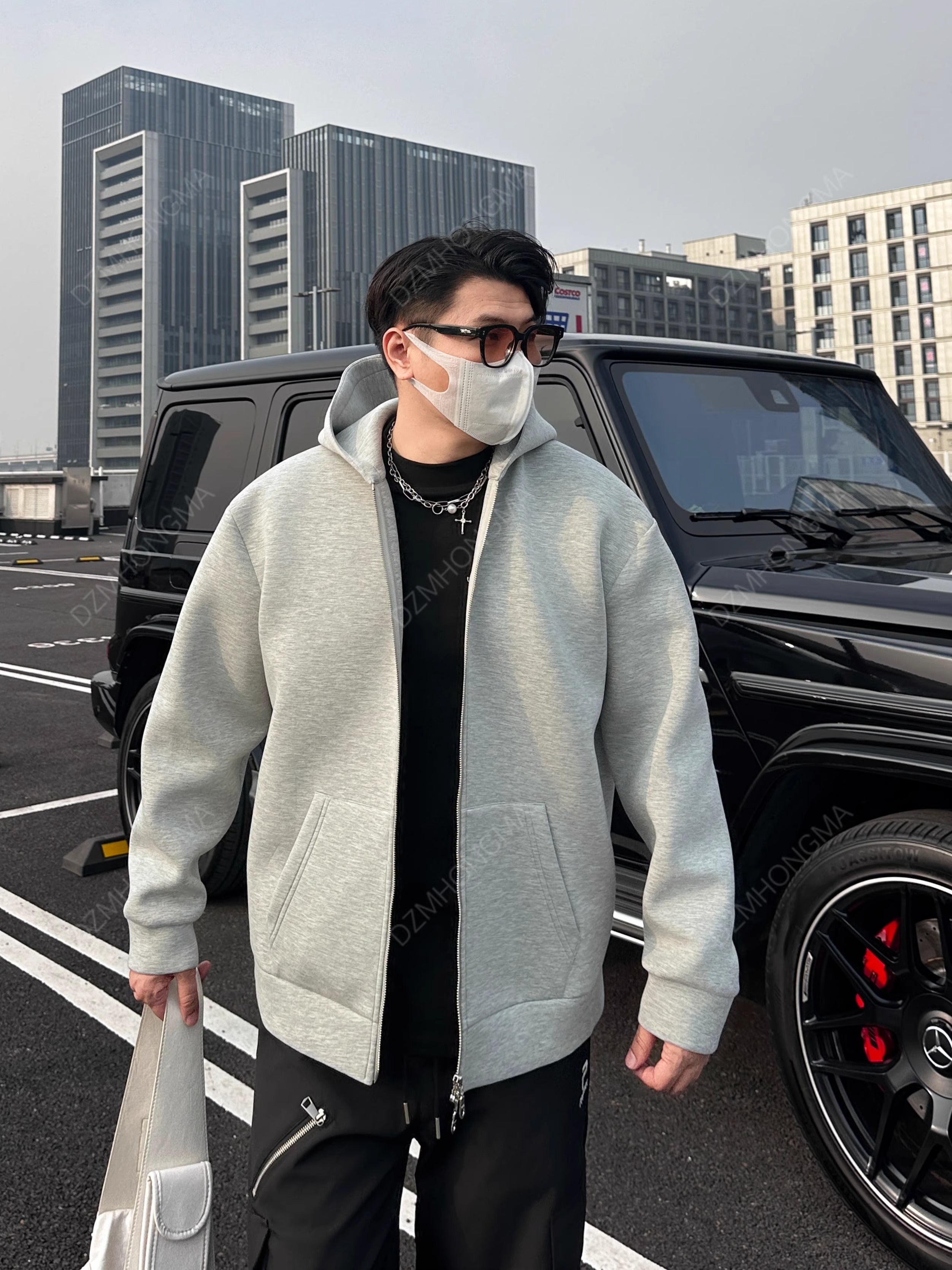 [DAZHONGMA] CLEANFIT HEAVY ZIP HOODIE T0130