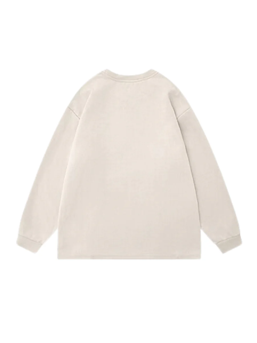 [TREND ST] round neck sweater S0200