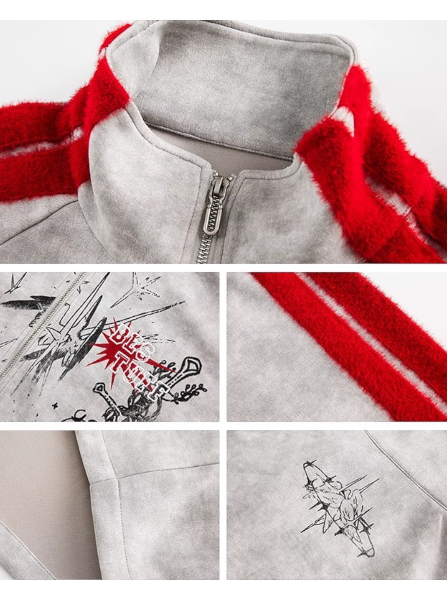 [BLACKBB] COLORBLOCK STREET JACKET S0162