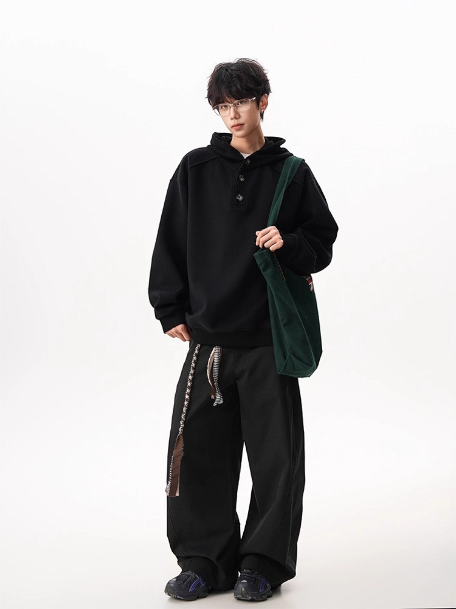 HEAVY KNIT HOODIE S0073