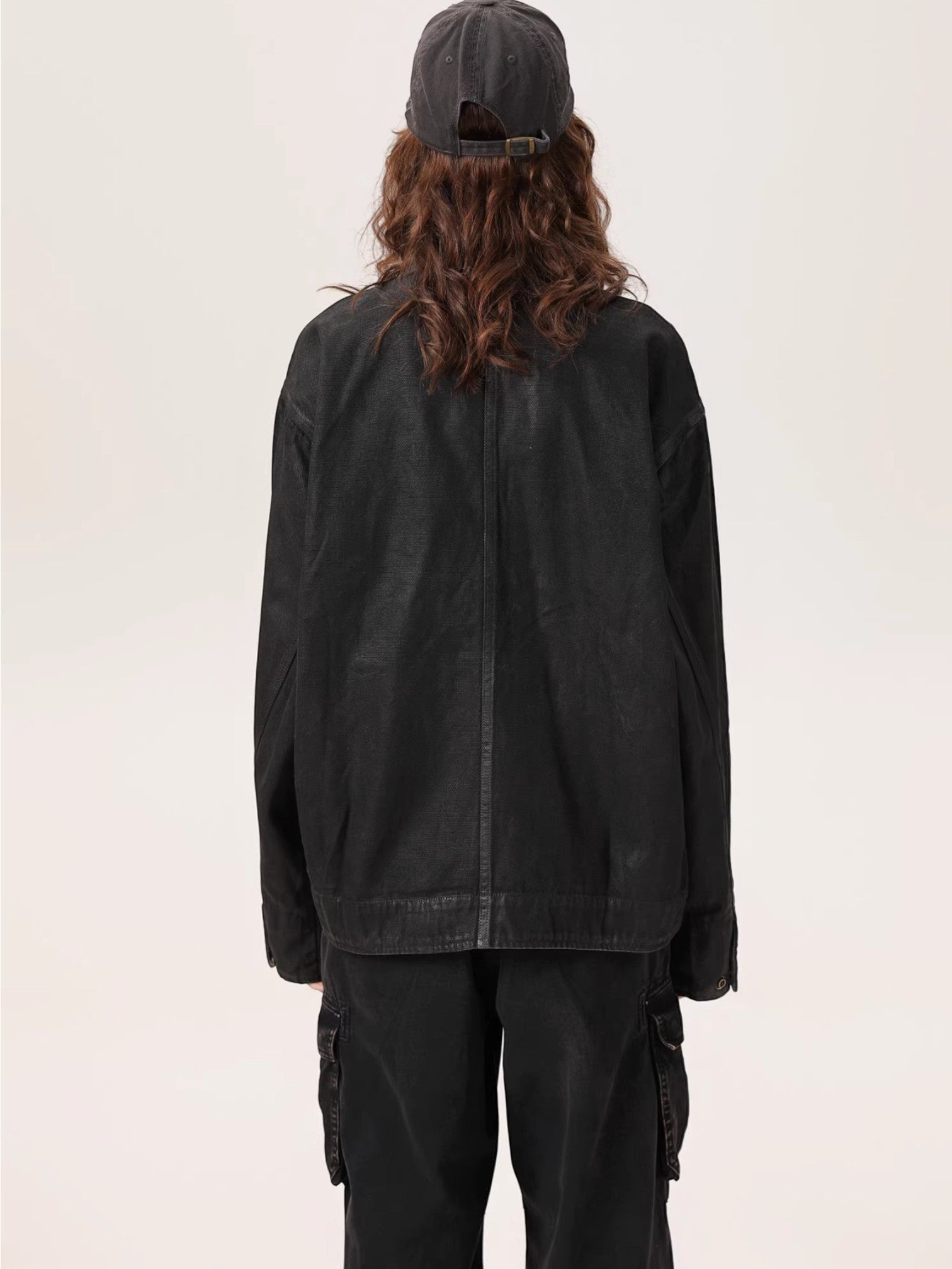 [ZETITI] DETROIT COLLAR-DYED JACKET T0187