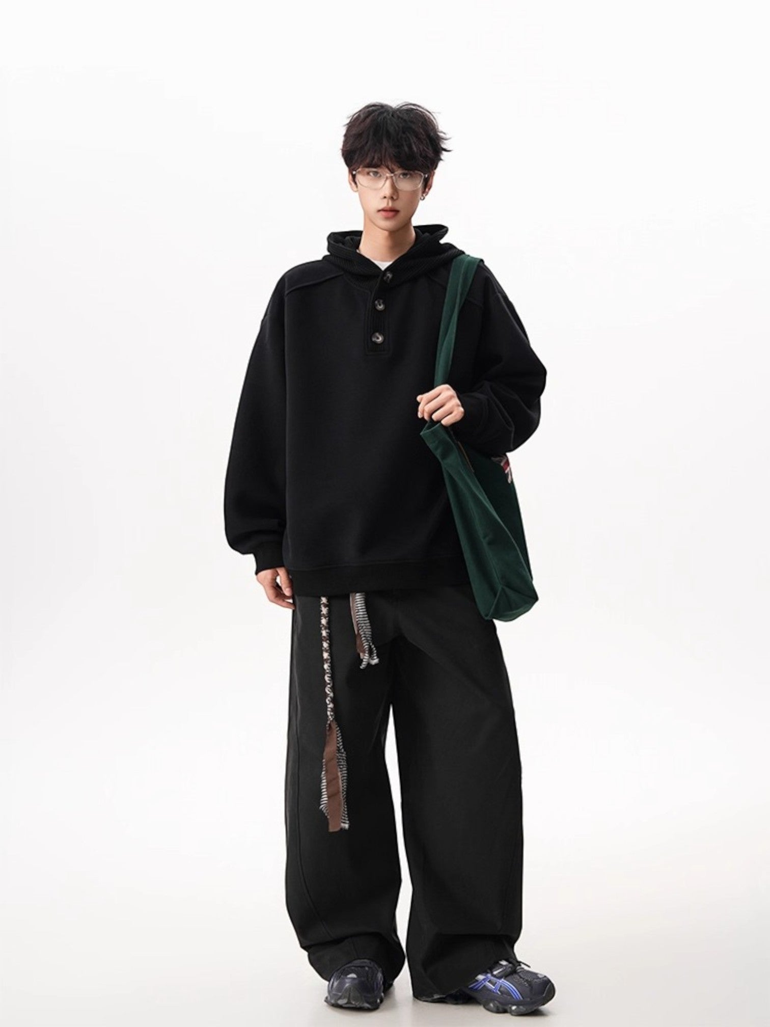 HEAVY KNIT HOODIE S0073