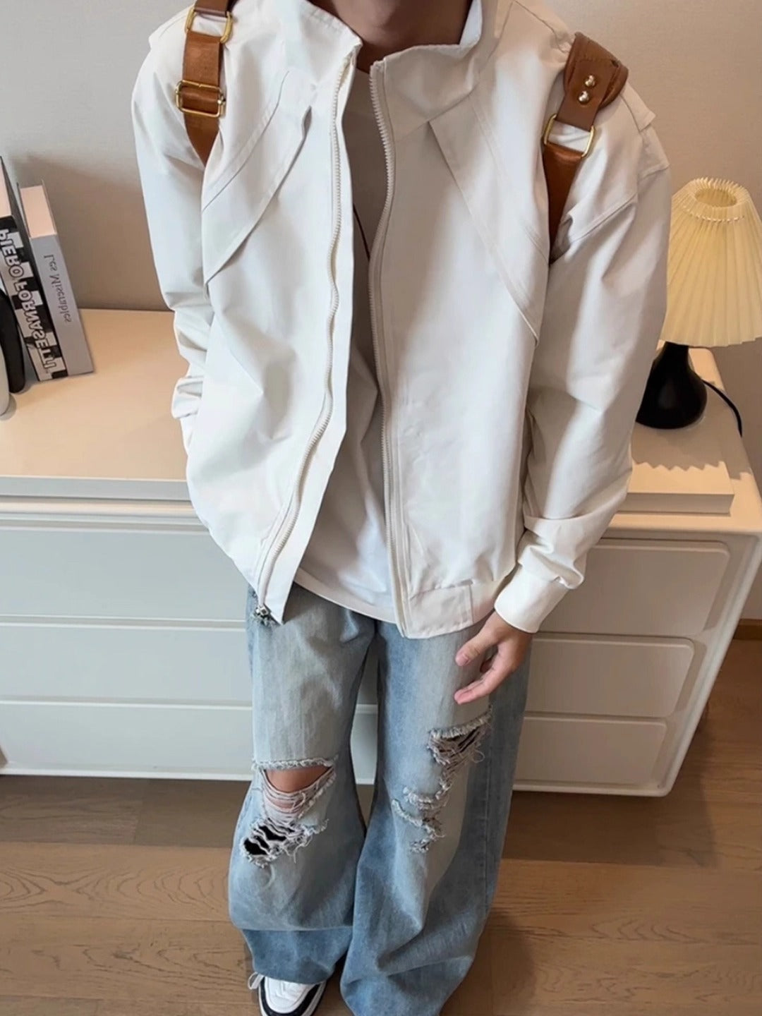 DECONSTRUCTED PANEL JACKET T0134