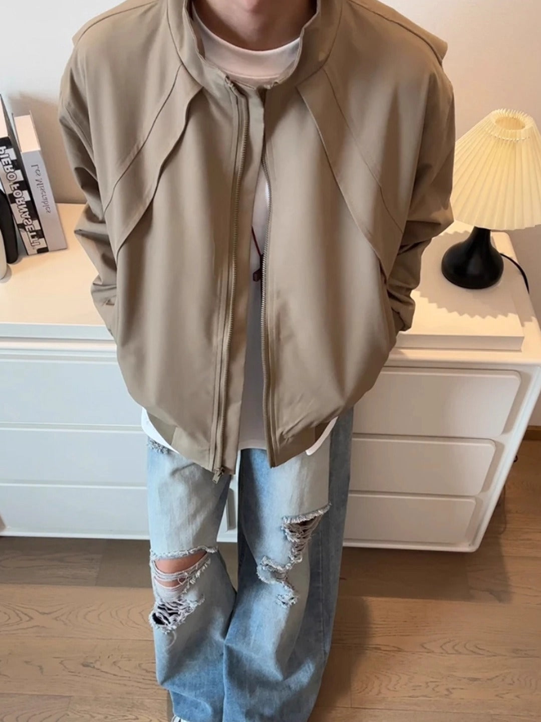 DECONSTRUCTED PANEL JACKET T0134