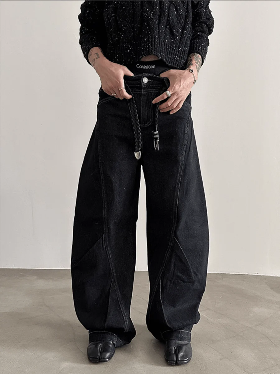 Black Washed Jeans B0148