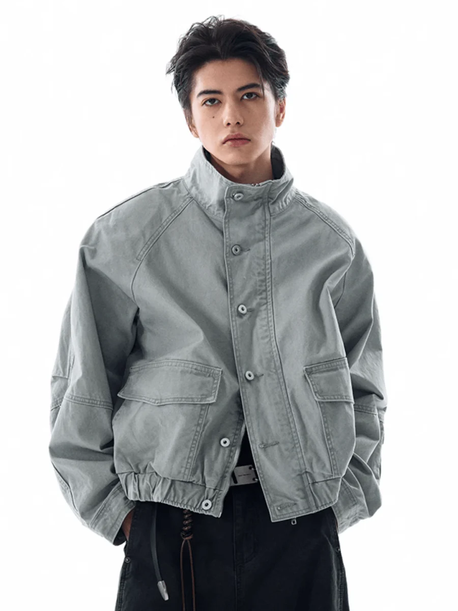 [MADWITCH] large pockets jacket T0179