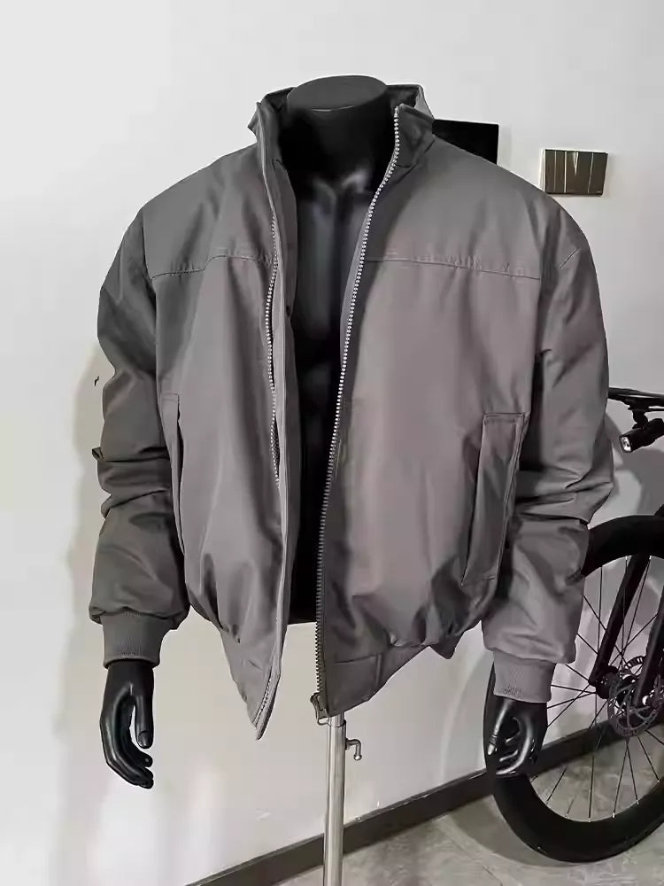 WEATHER-RESISTANT STAND-COLLAR COACH JACKET T0142