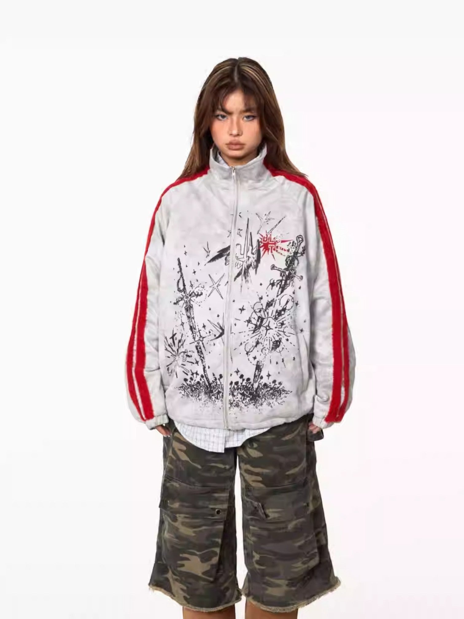 [BLACKBB] COLORBLOCK STREET JACKET S0162