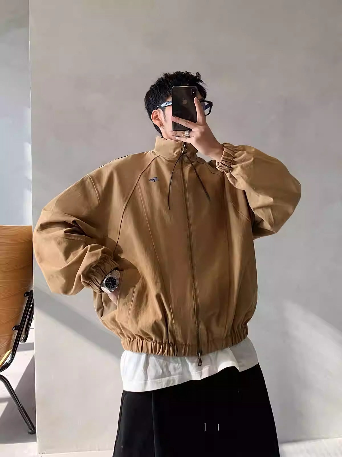 FADED VINTAGE WORK JACKET T0129