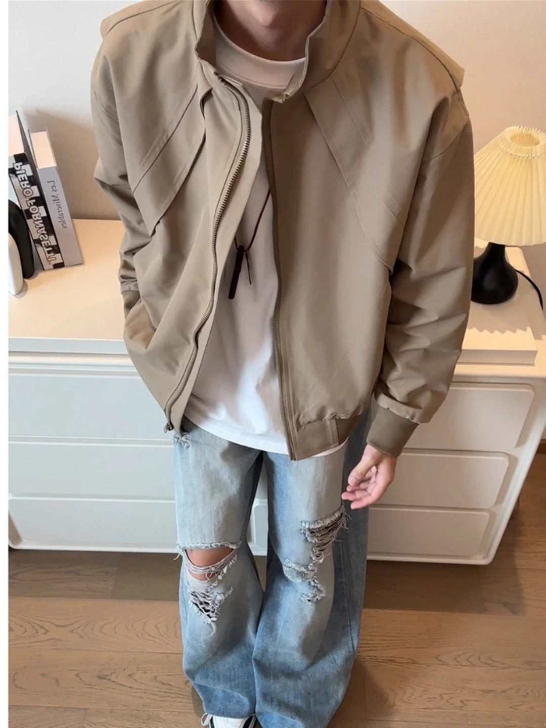 DECONSTRUCTED PANEL JACKET T0134