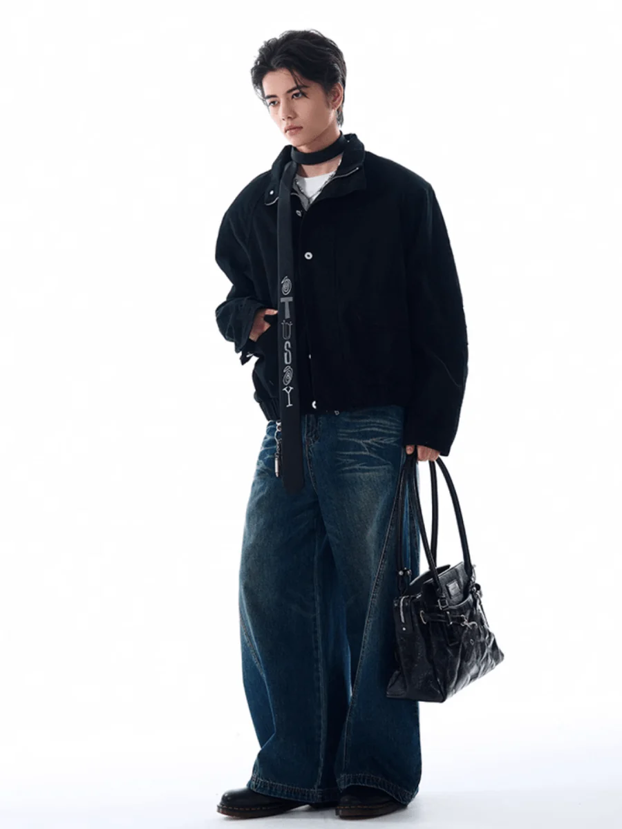 [MADWITCH] large pockets jacket T0179