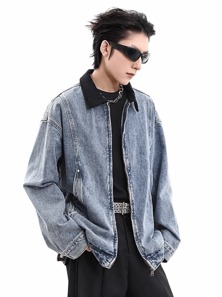 [TREND ST] denim jacket T0177