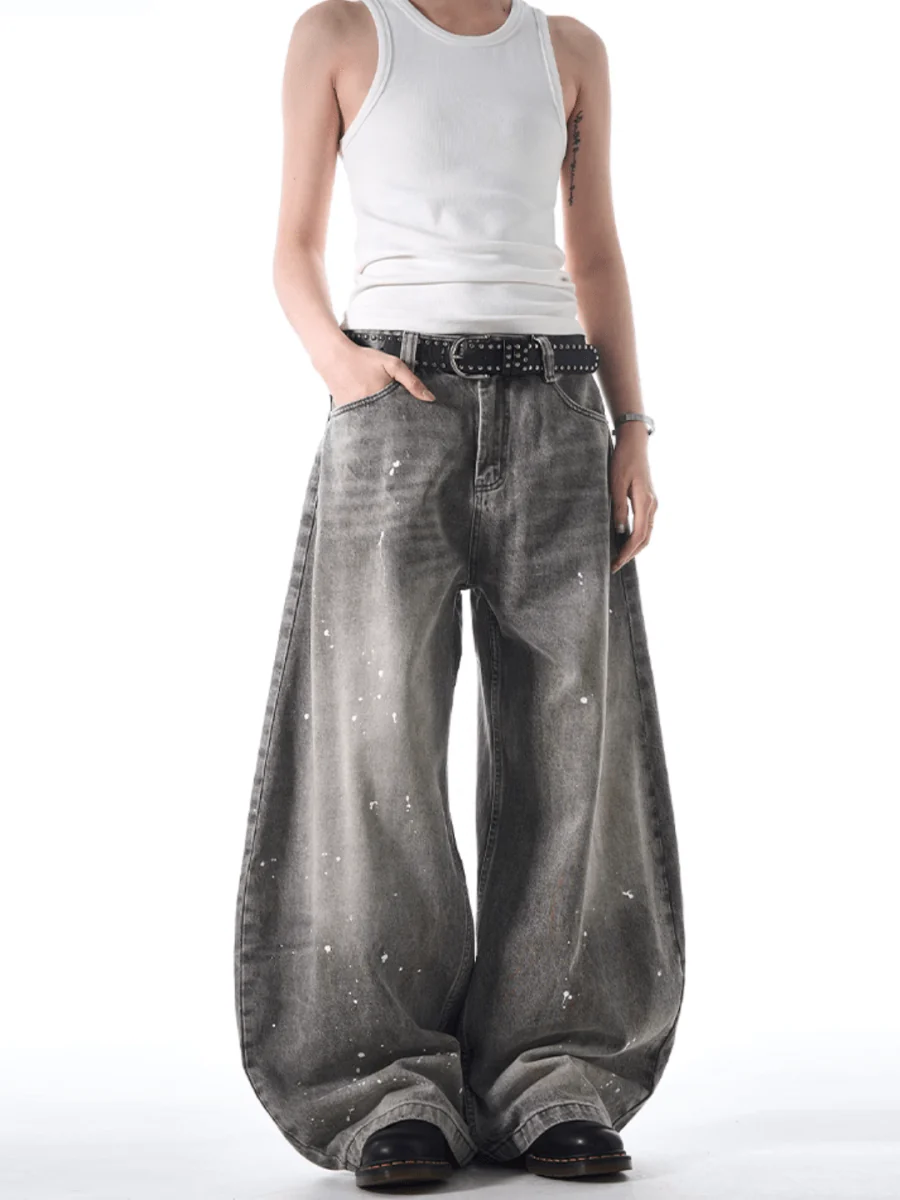 [MADWITCH] street ink wash jeans B0308