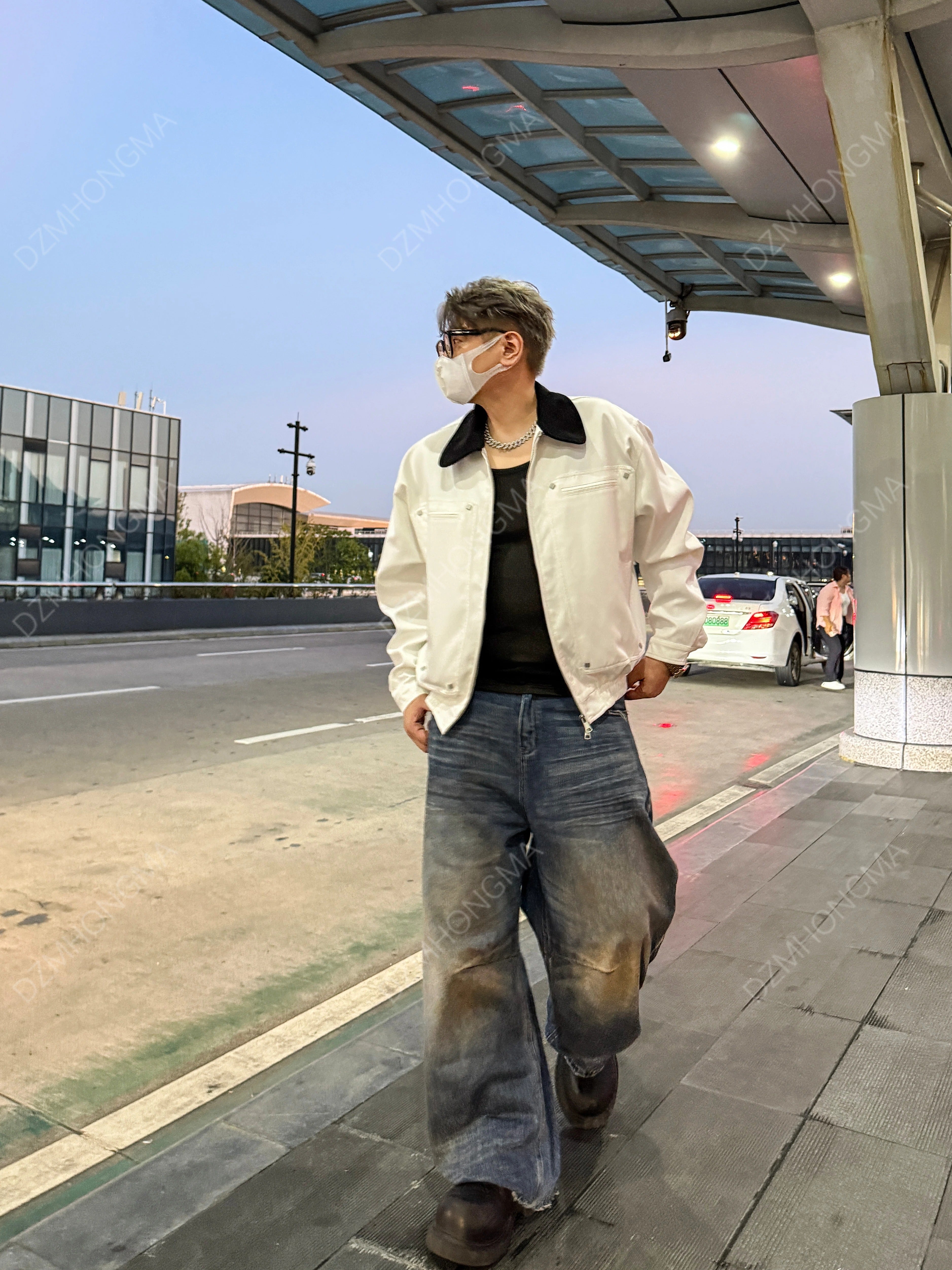 [DAZHONGMA] CLEANFIT OLD-MONEY COLLARED JACKET T0132