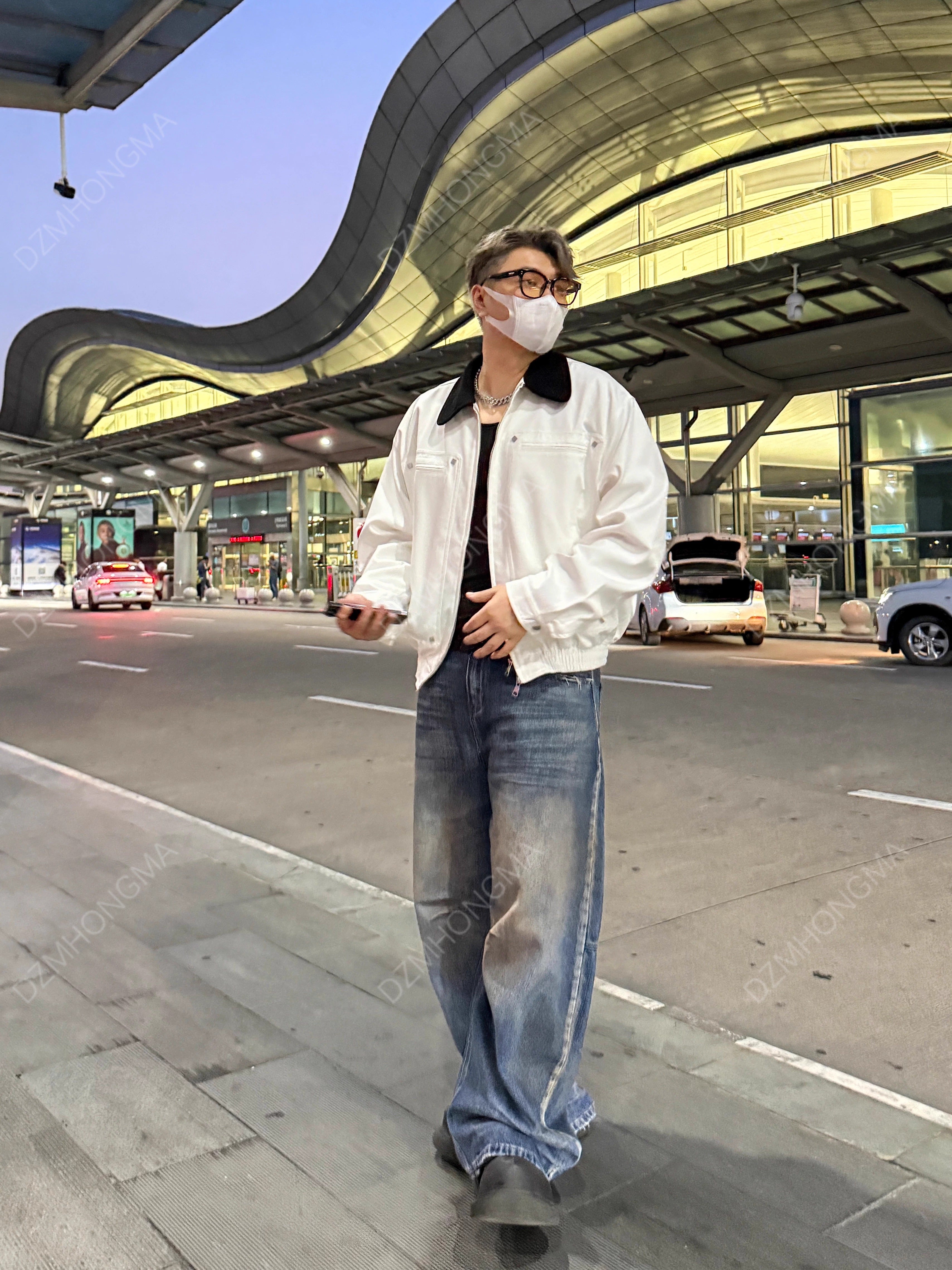 [DAZHONGMA] CLEANFIT OLD-MONEY COLLARED JACKET T0132