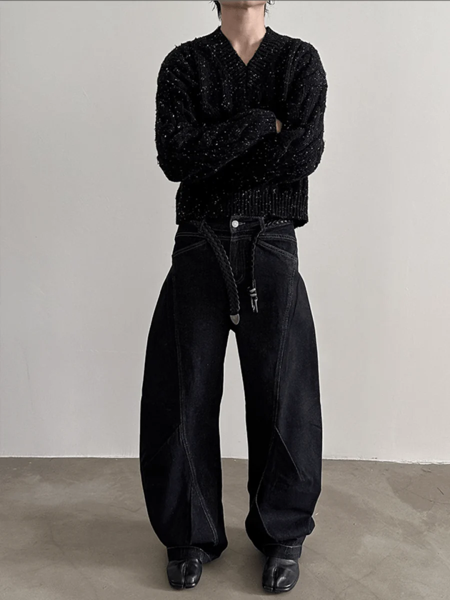 Black Washed Jeans B0148