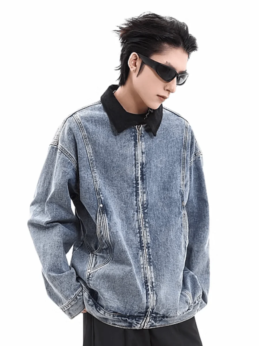 [TREND ST] denim jacket T0177