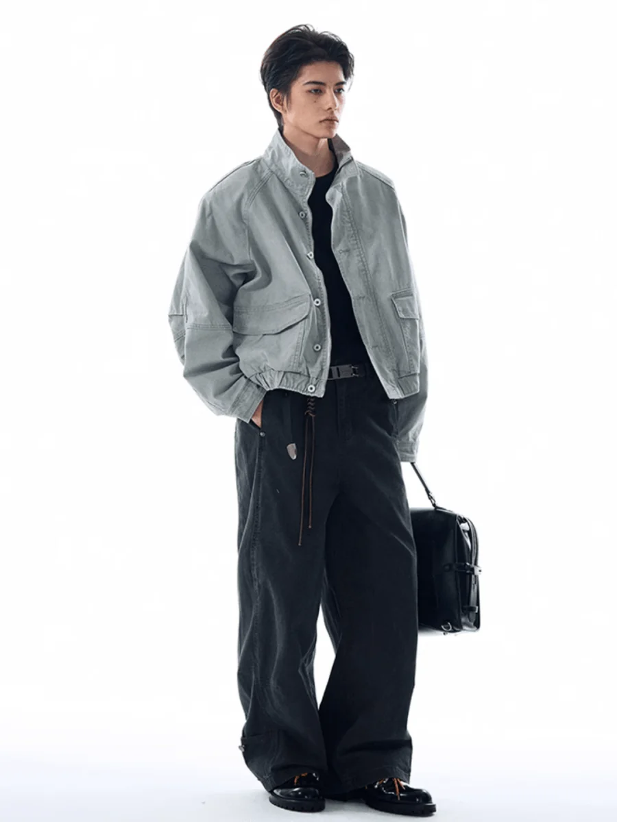 [MADWITCH] large pockets jacket T0179