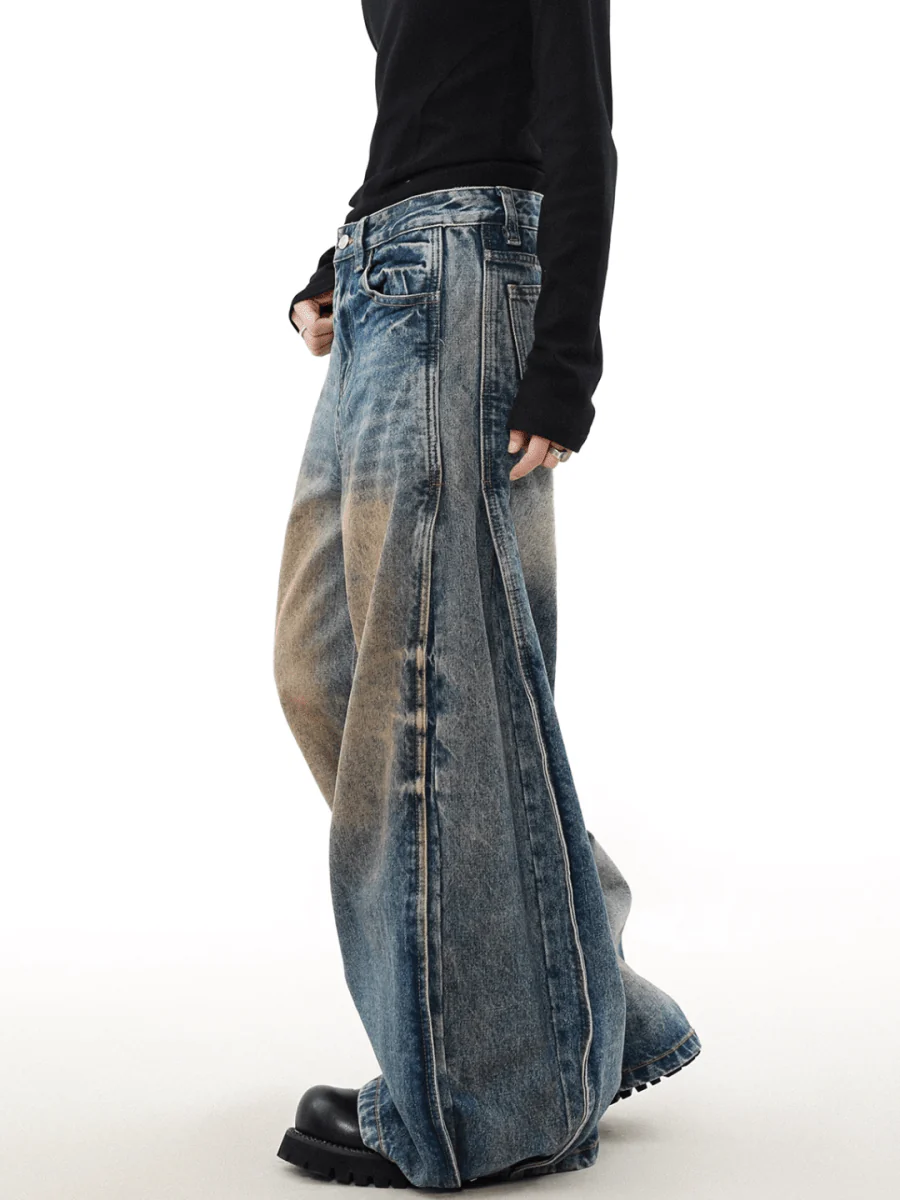 [MRNEARLY] aged jeans B0307