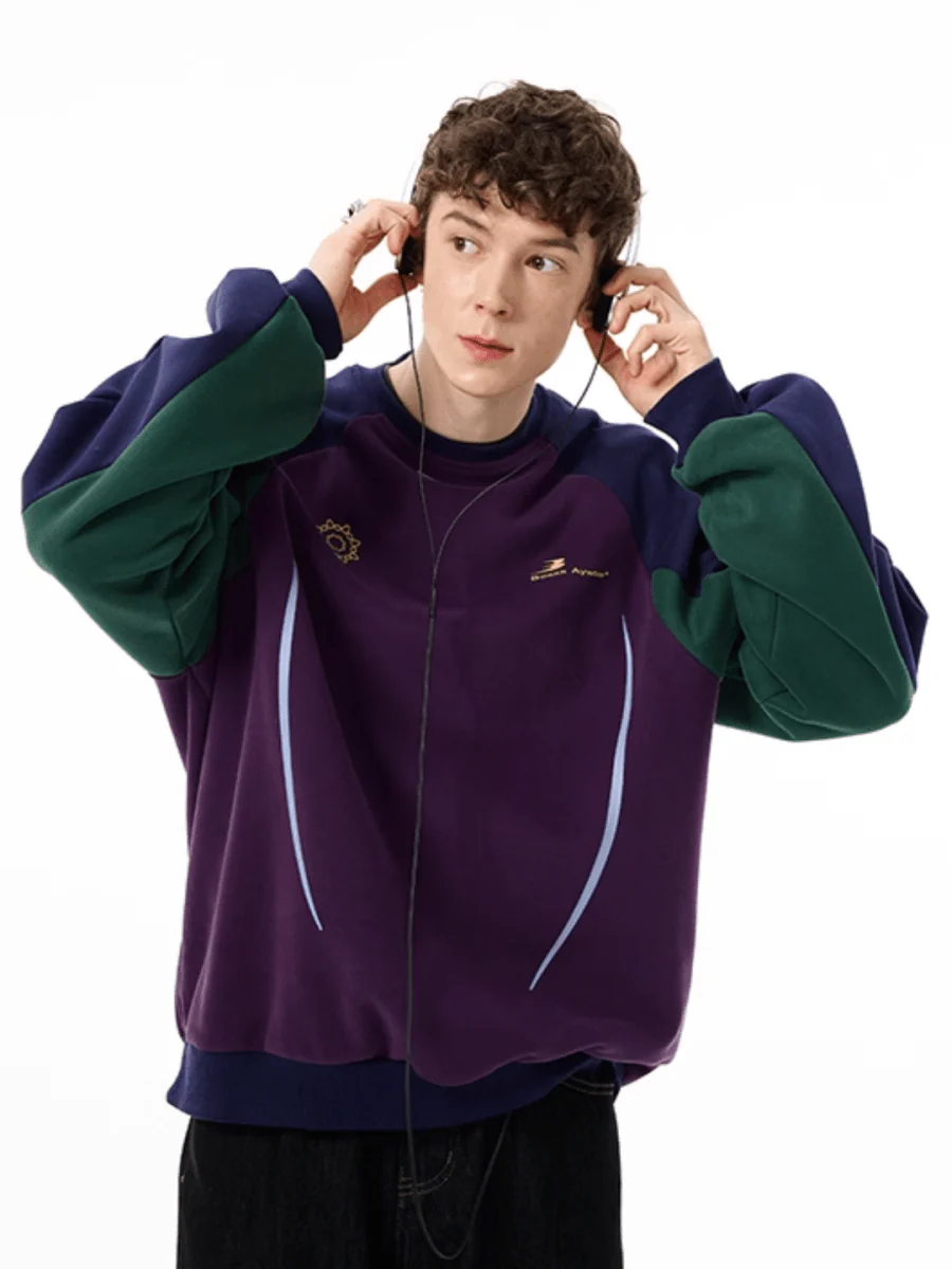 [MADWITCH] round neck sweater S0201