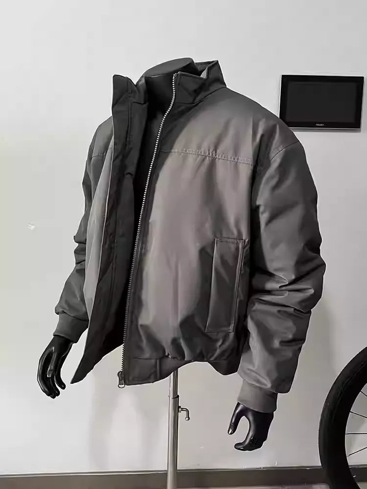WEATHER-RESISTANT STAND-COLLAR COACH JACKET T0142