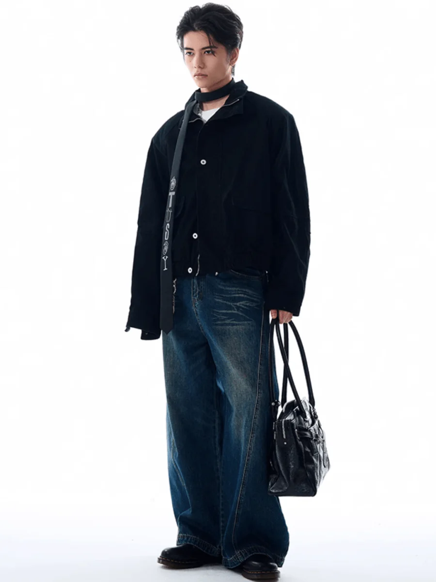 [MADWITCH] large pockets jacket T0179