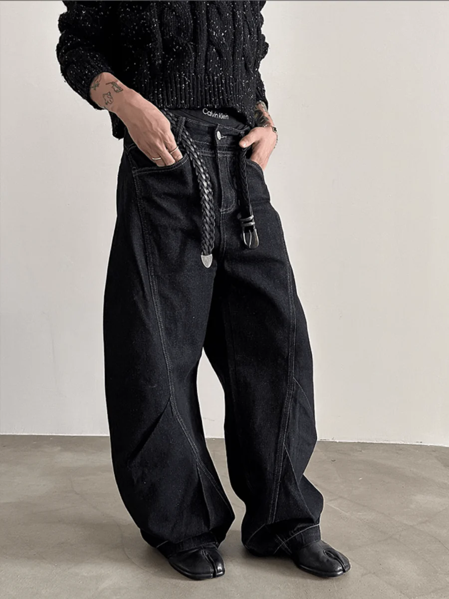 Black Washed Jeans B0148