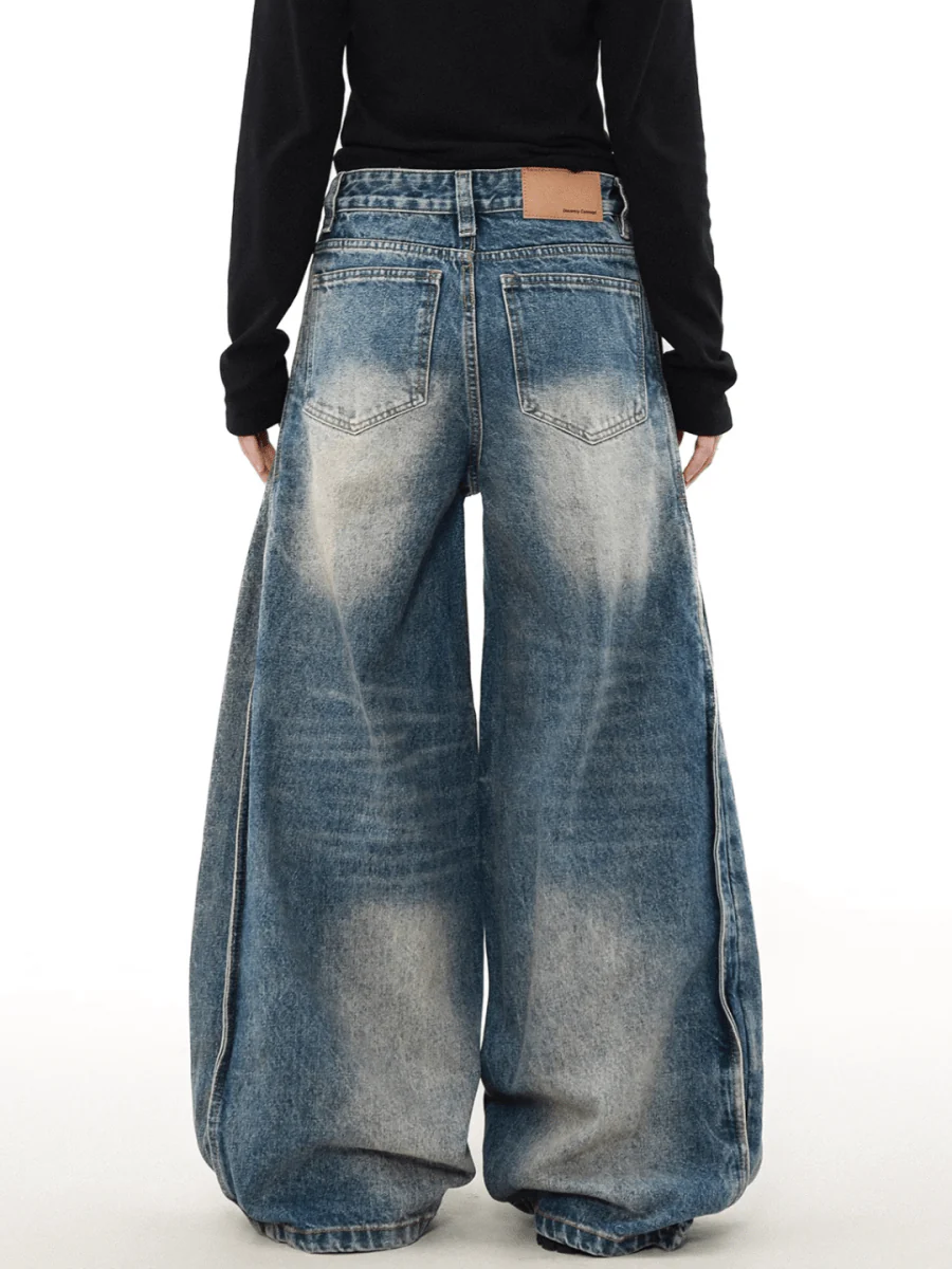 [MRNEARLY] aged jeans B0307