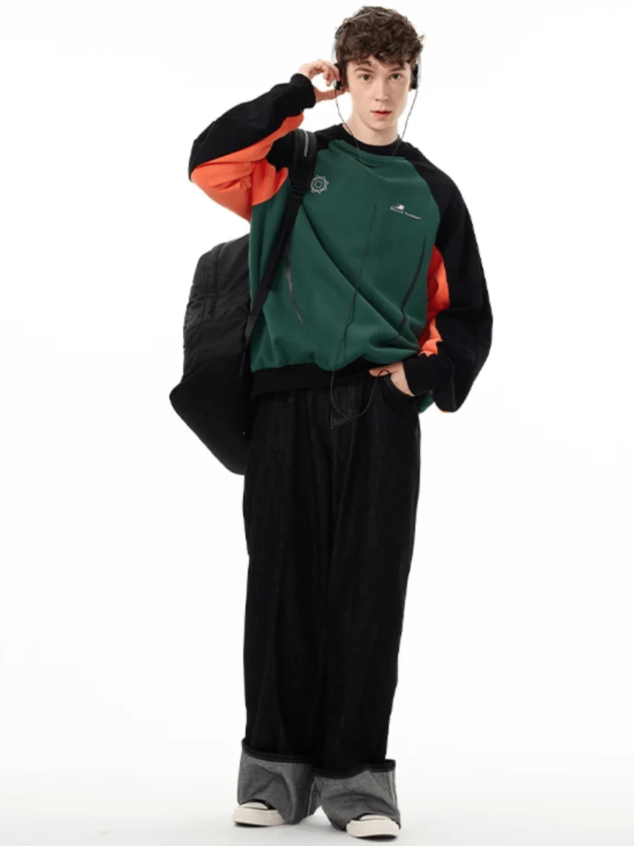 [MADWITCH] round neck sweater S0201