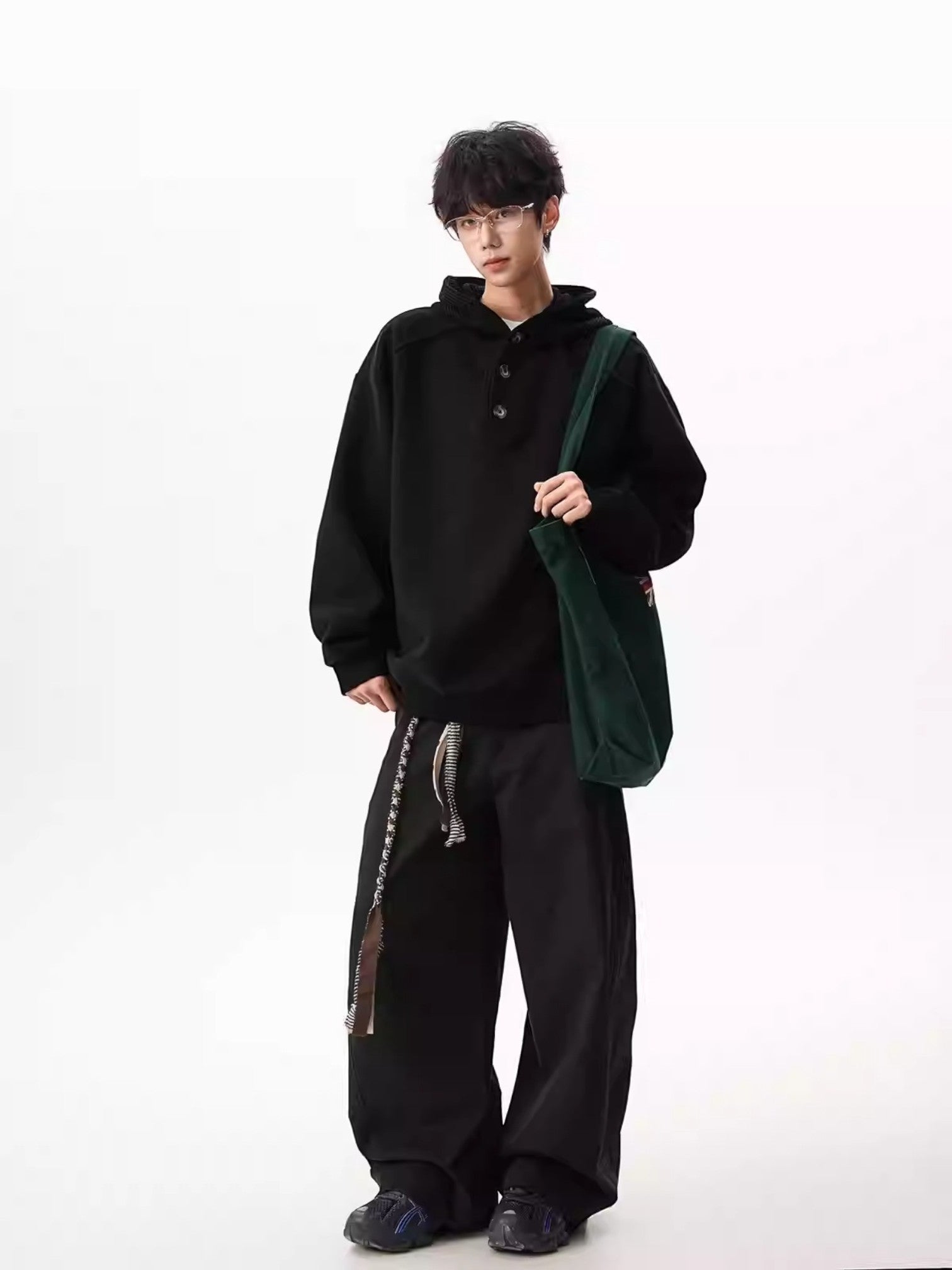 HEAVY KNIT HOODIE S0073