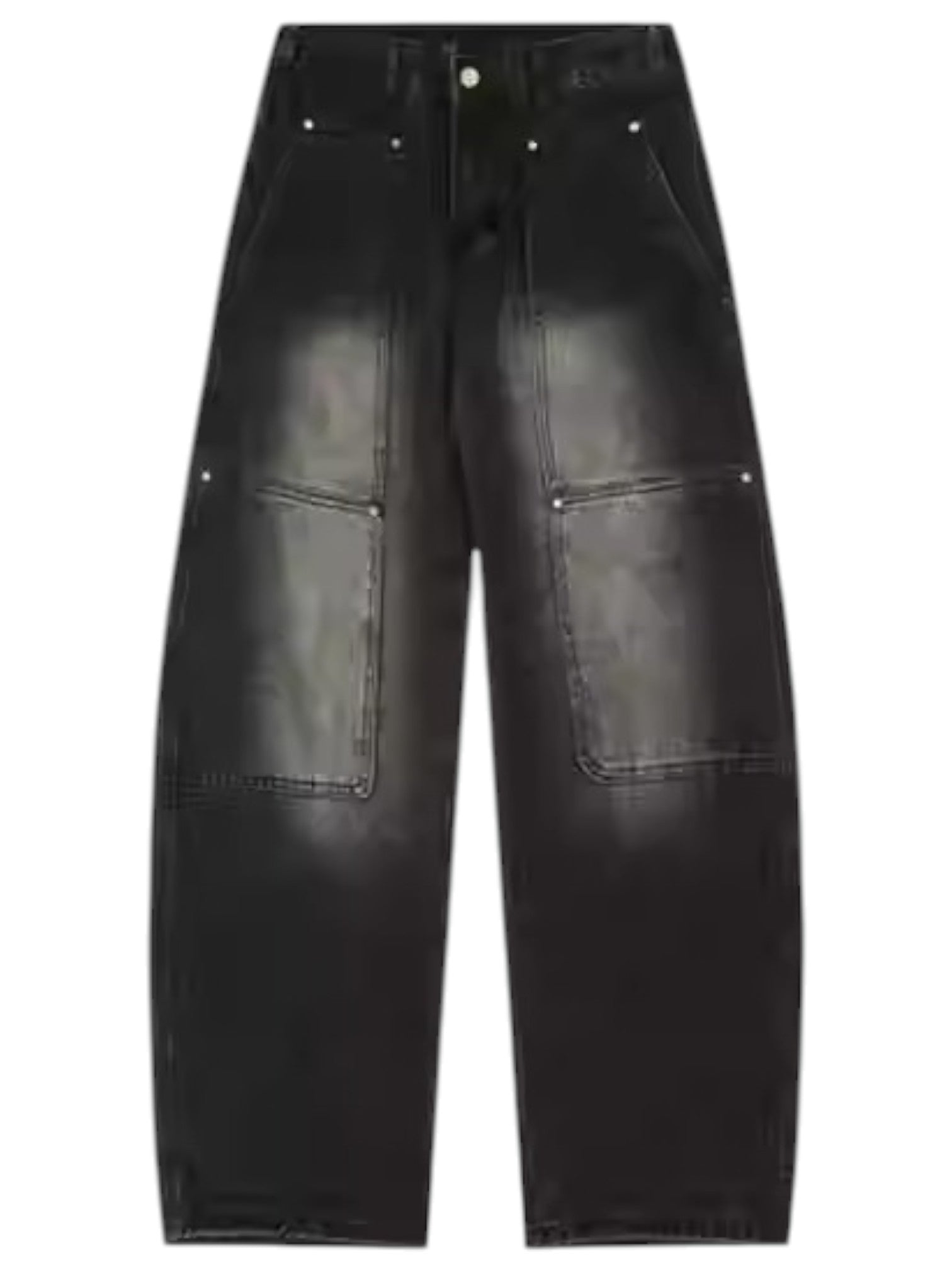 [DAZHONGMA] VINTAGE RIVETED WORK JEANS B0314