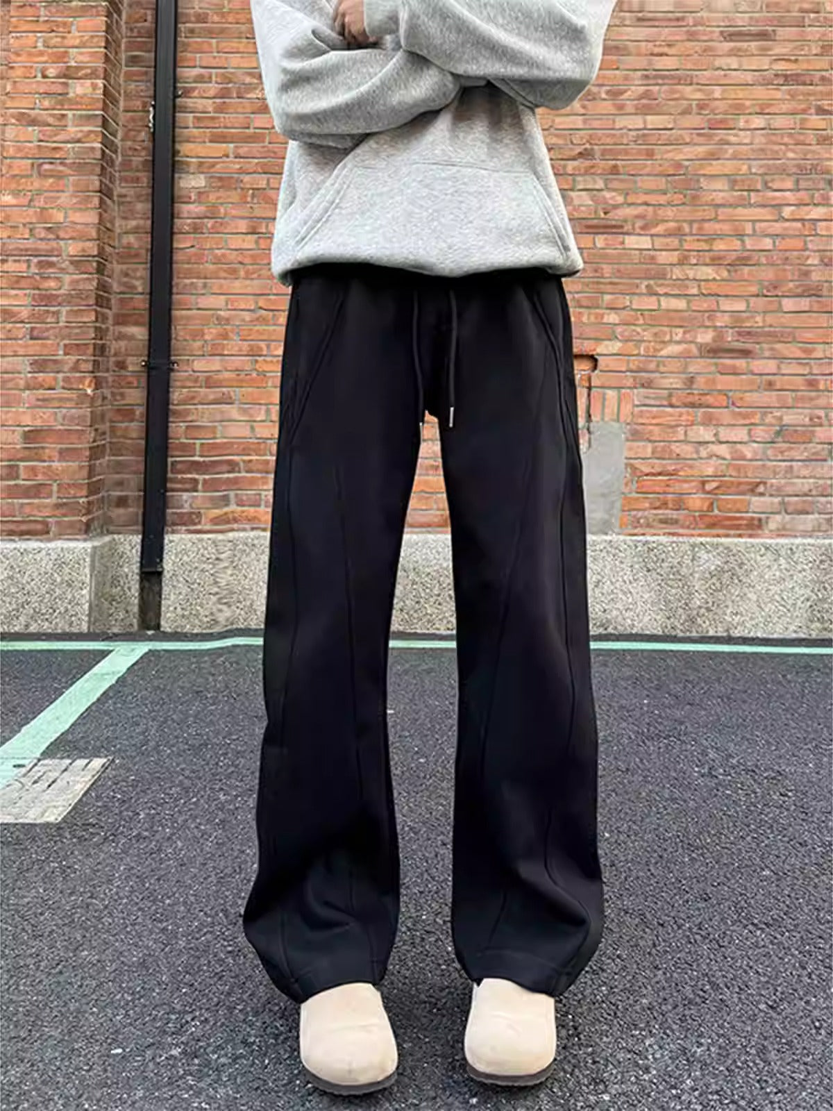 HEAVYWEIGHT SABER-CUT TROUSERS B0186